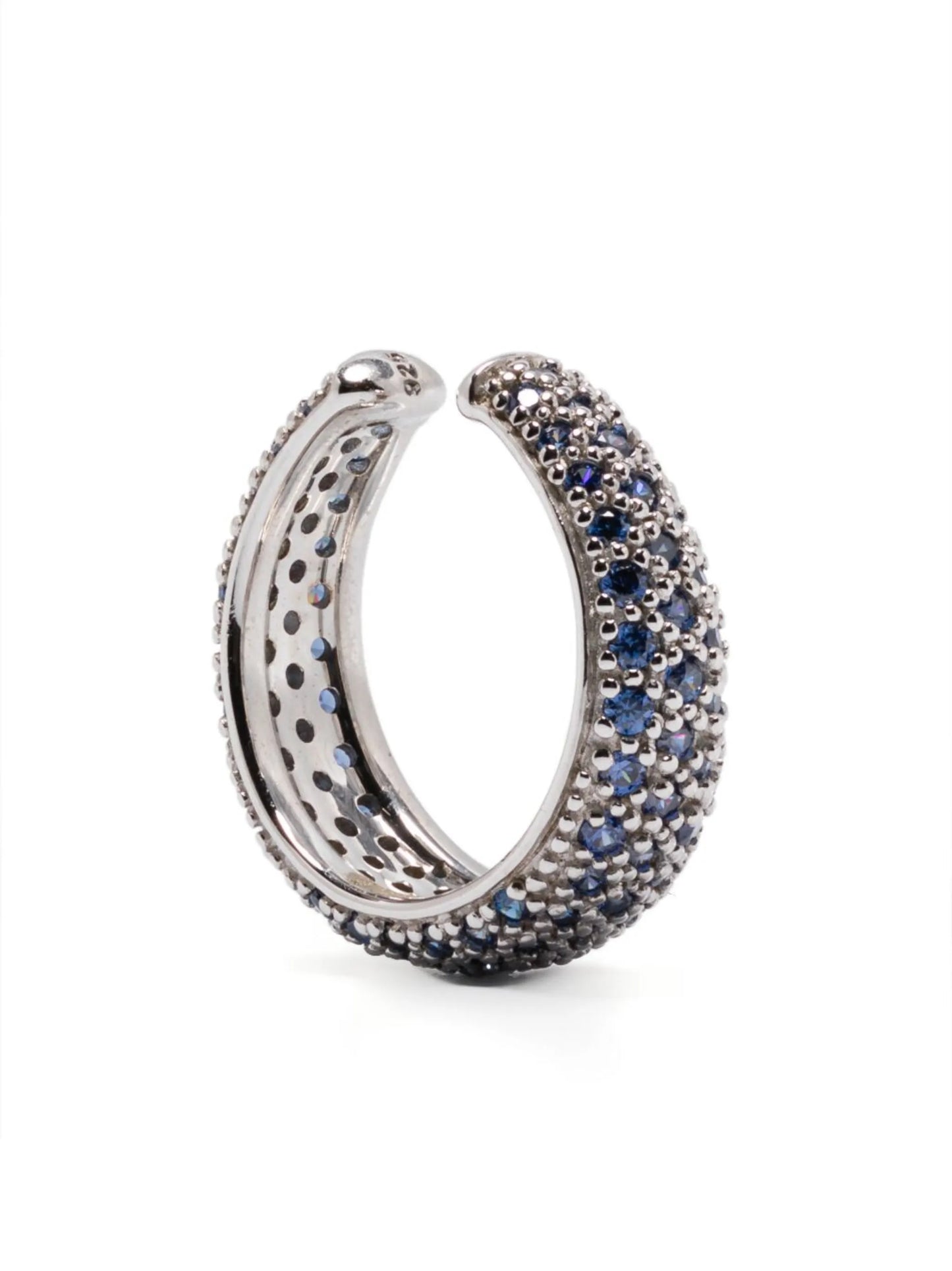 rhinestone-embellished ear cuff