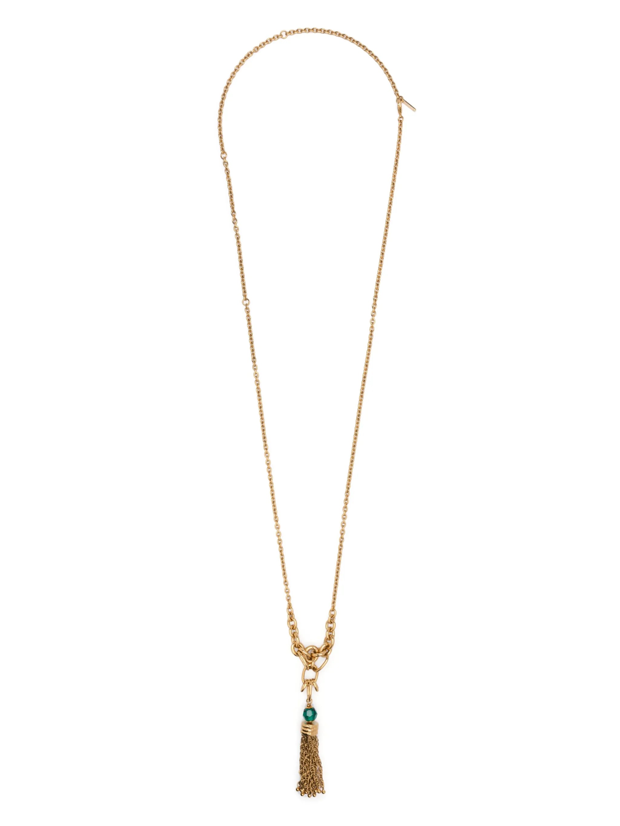 Pompoms pendant necklace