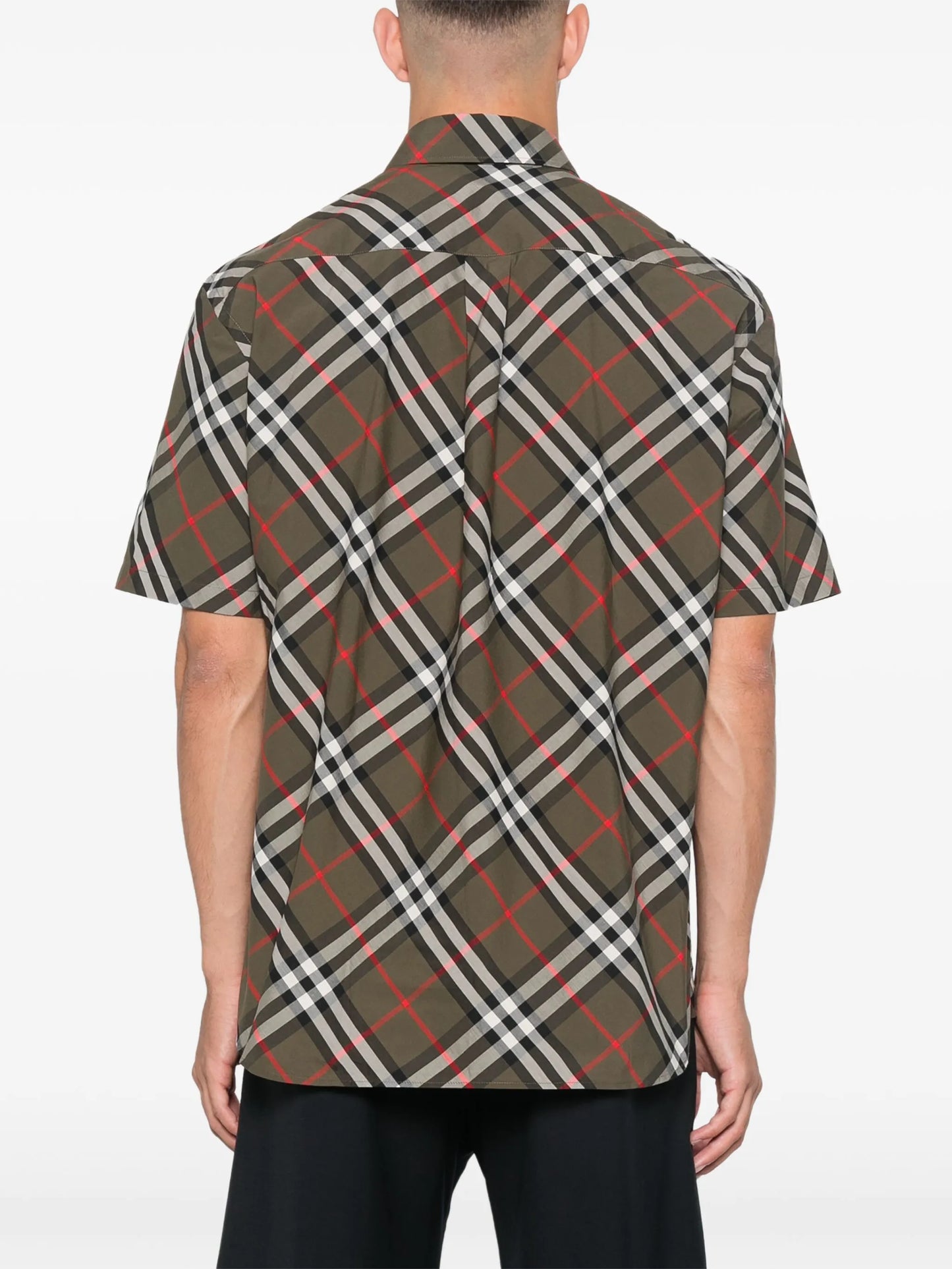 check-pattern shirt