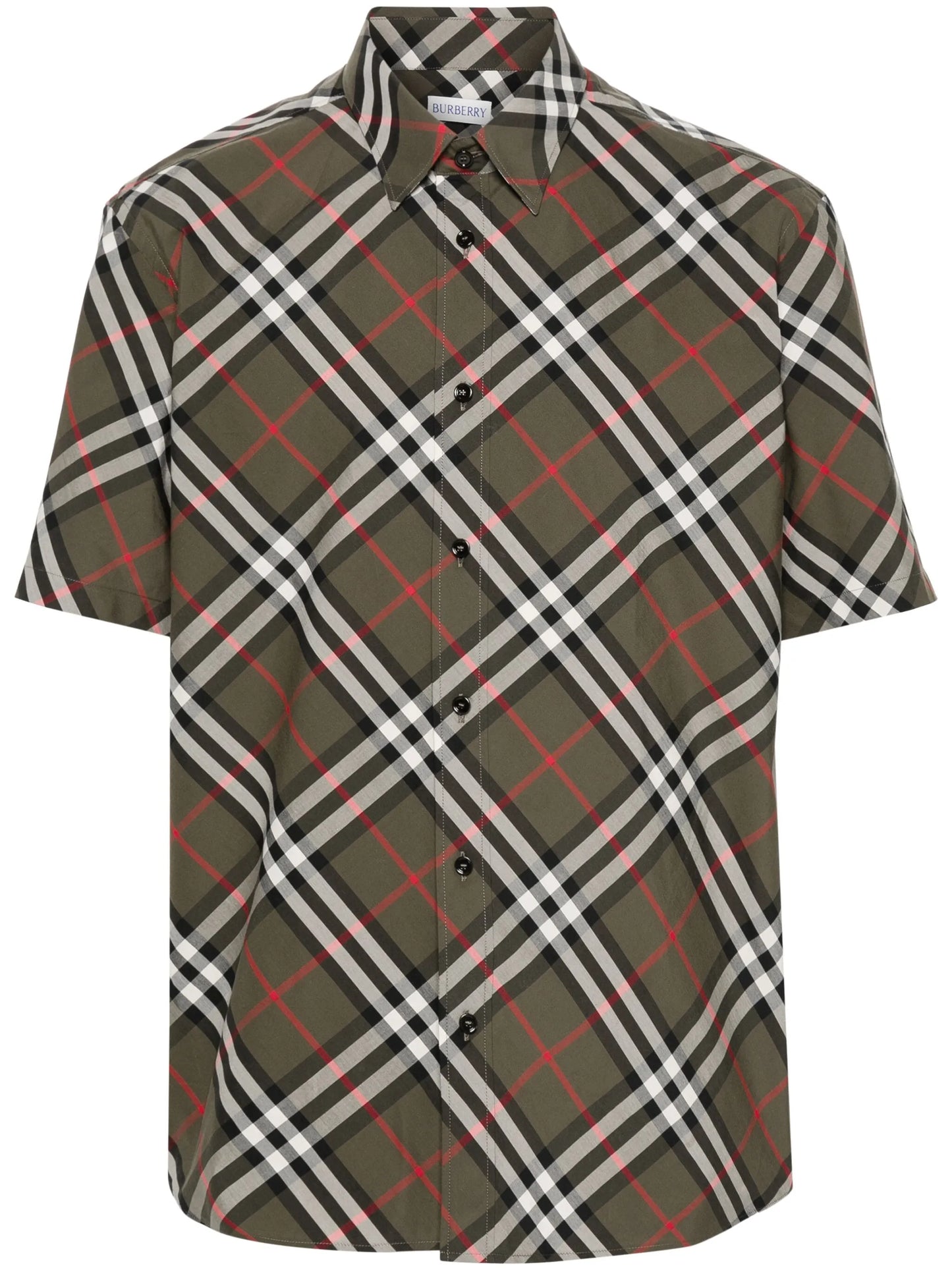 check-pattern shirt