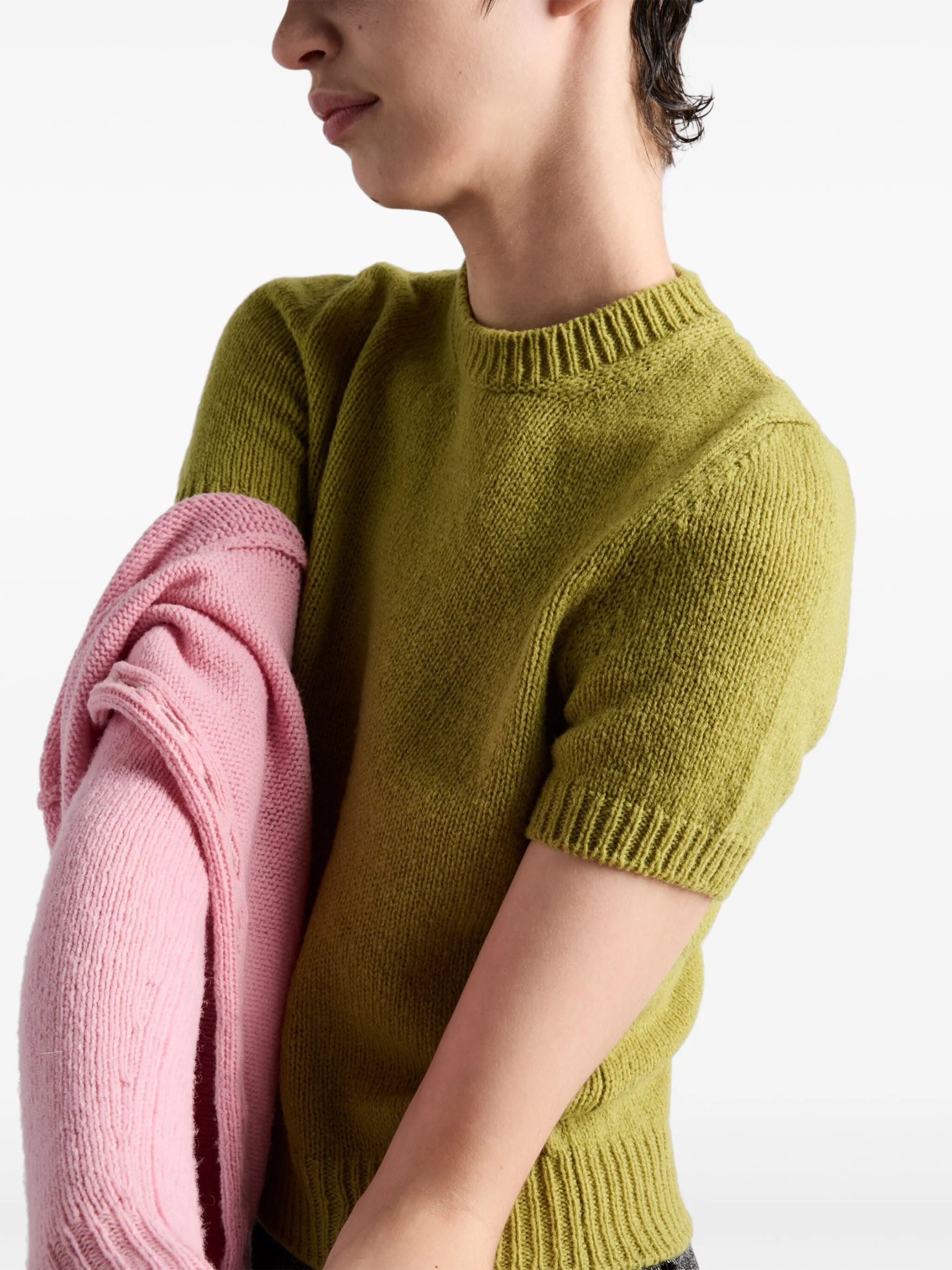 fine-knit sweater