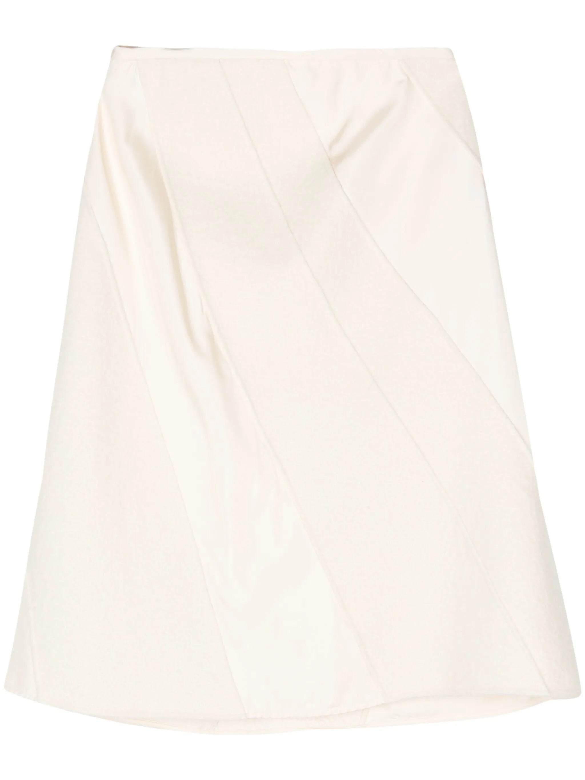 panelled midi skirt