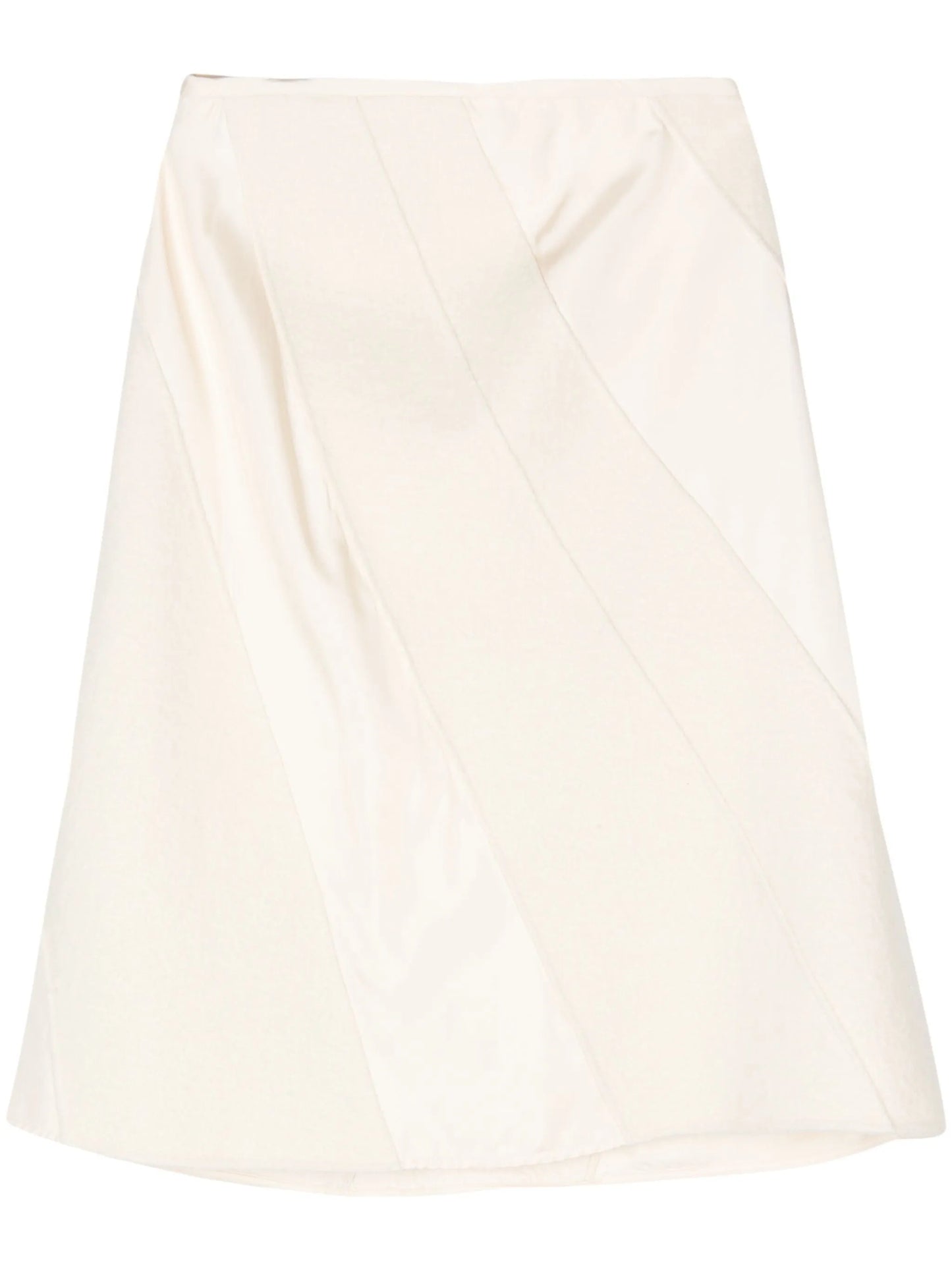 panelled midi skirt