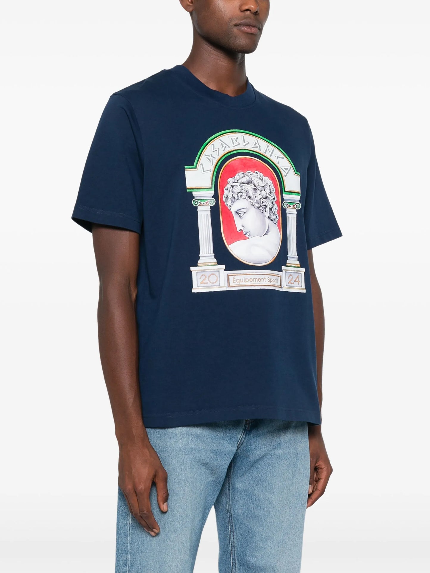 La Medaille-print T-shirt