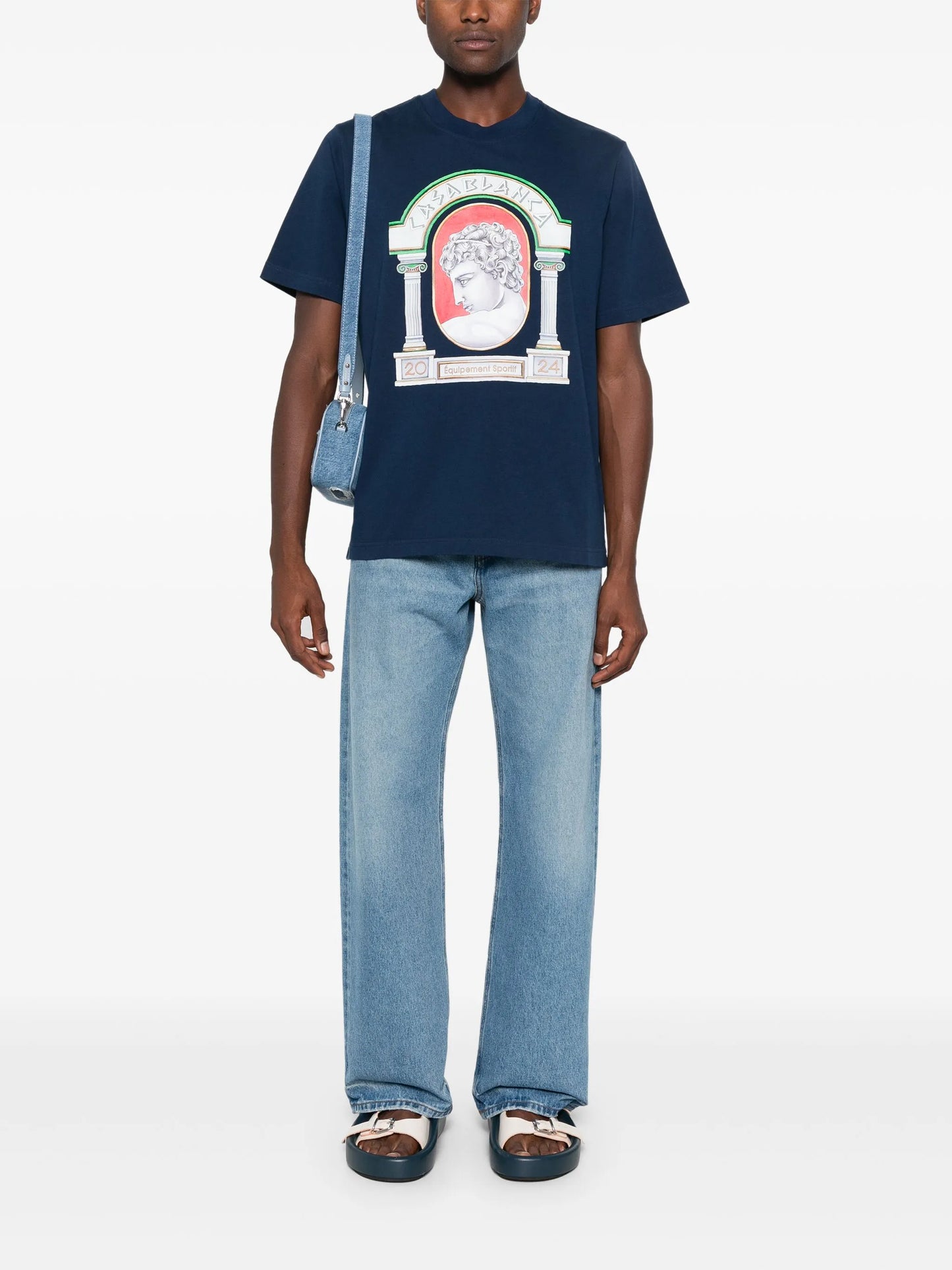 La Medaille-print T-shirt