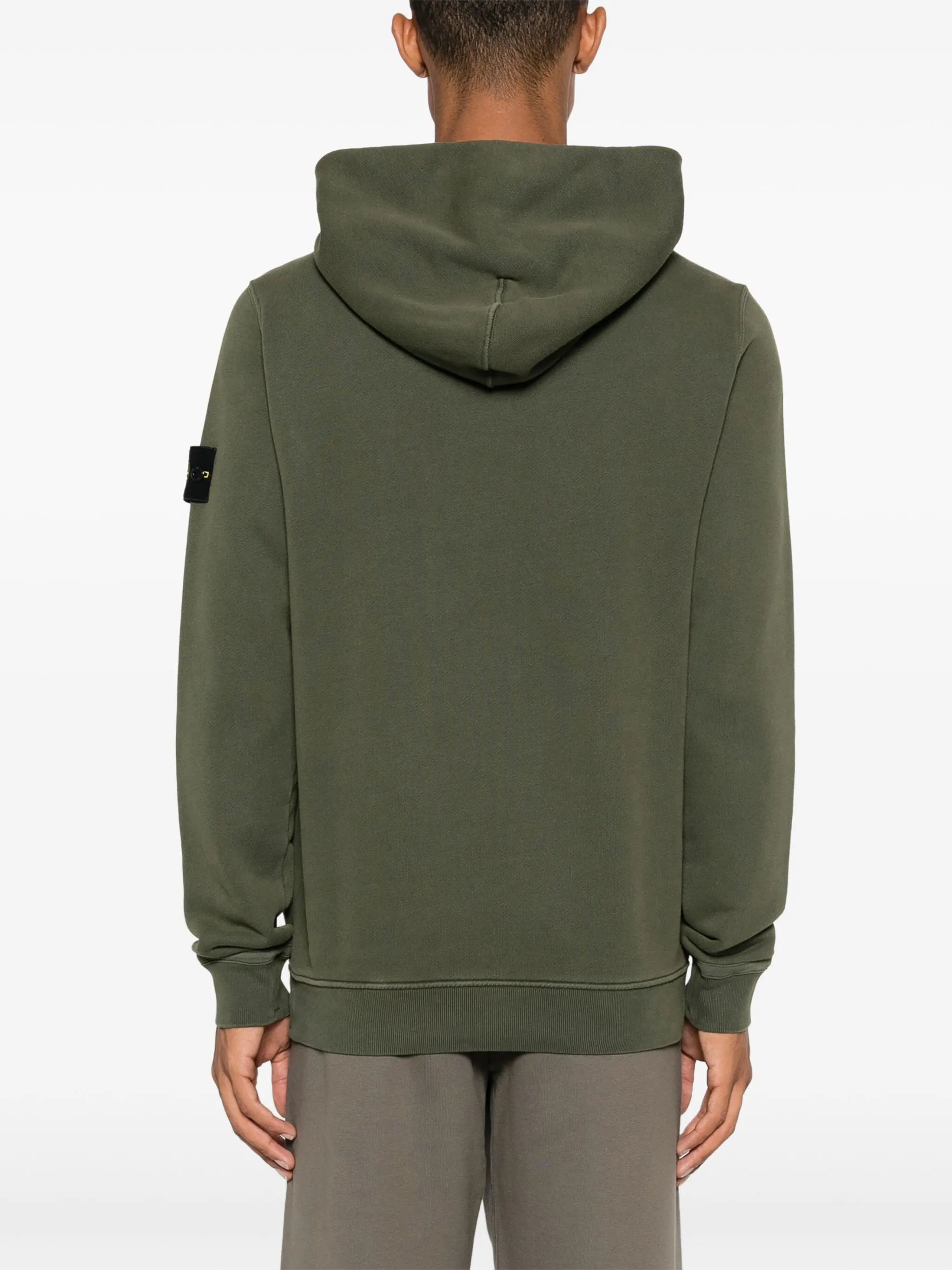 Compass-badge hoodie