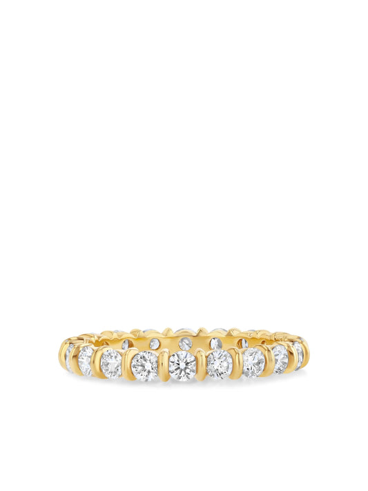 18kt yellow gold Bubble diamond ring