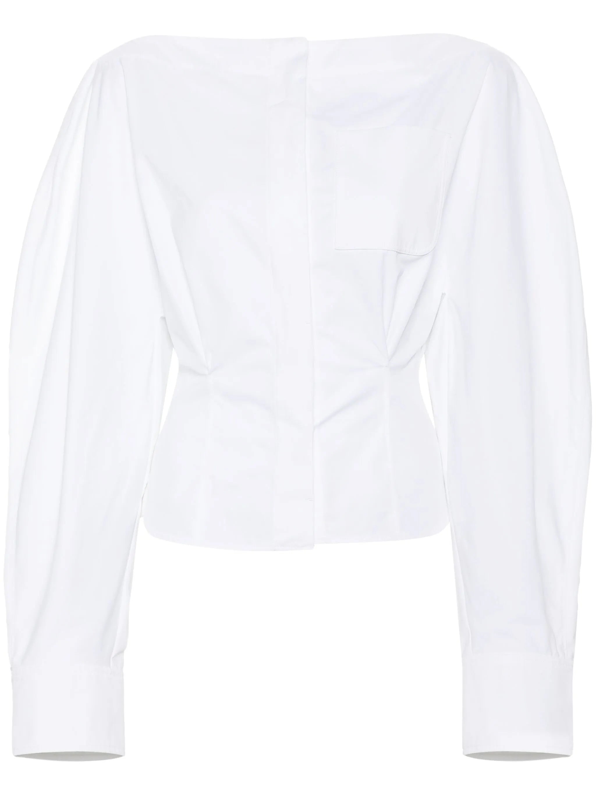 The Barco open-back shirt