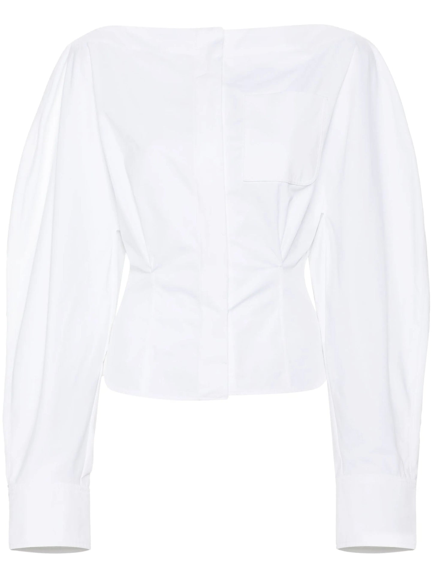The Barco open-back shirt