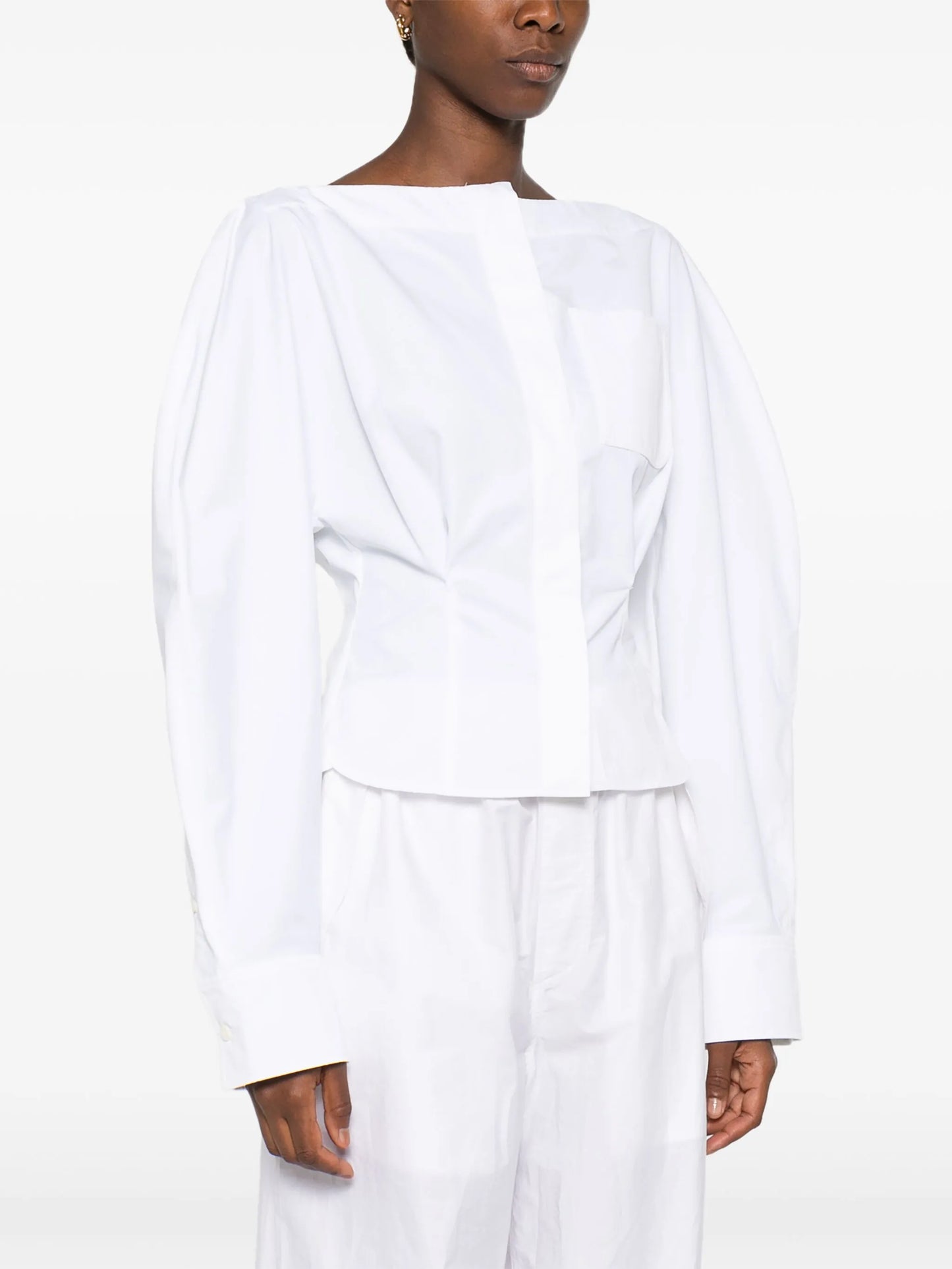 The Barco open-back shirt
