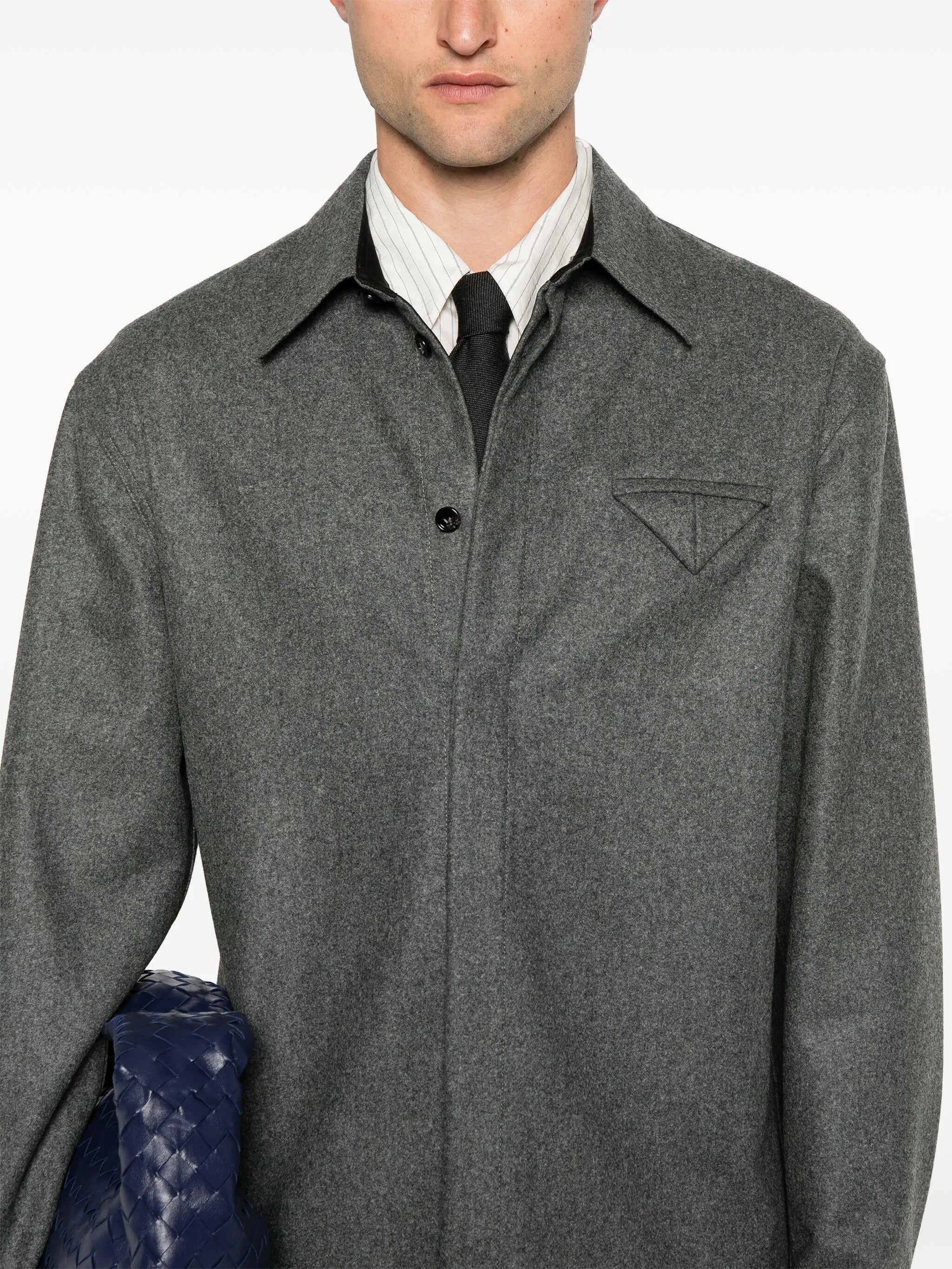 light-wool flannel shirt