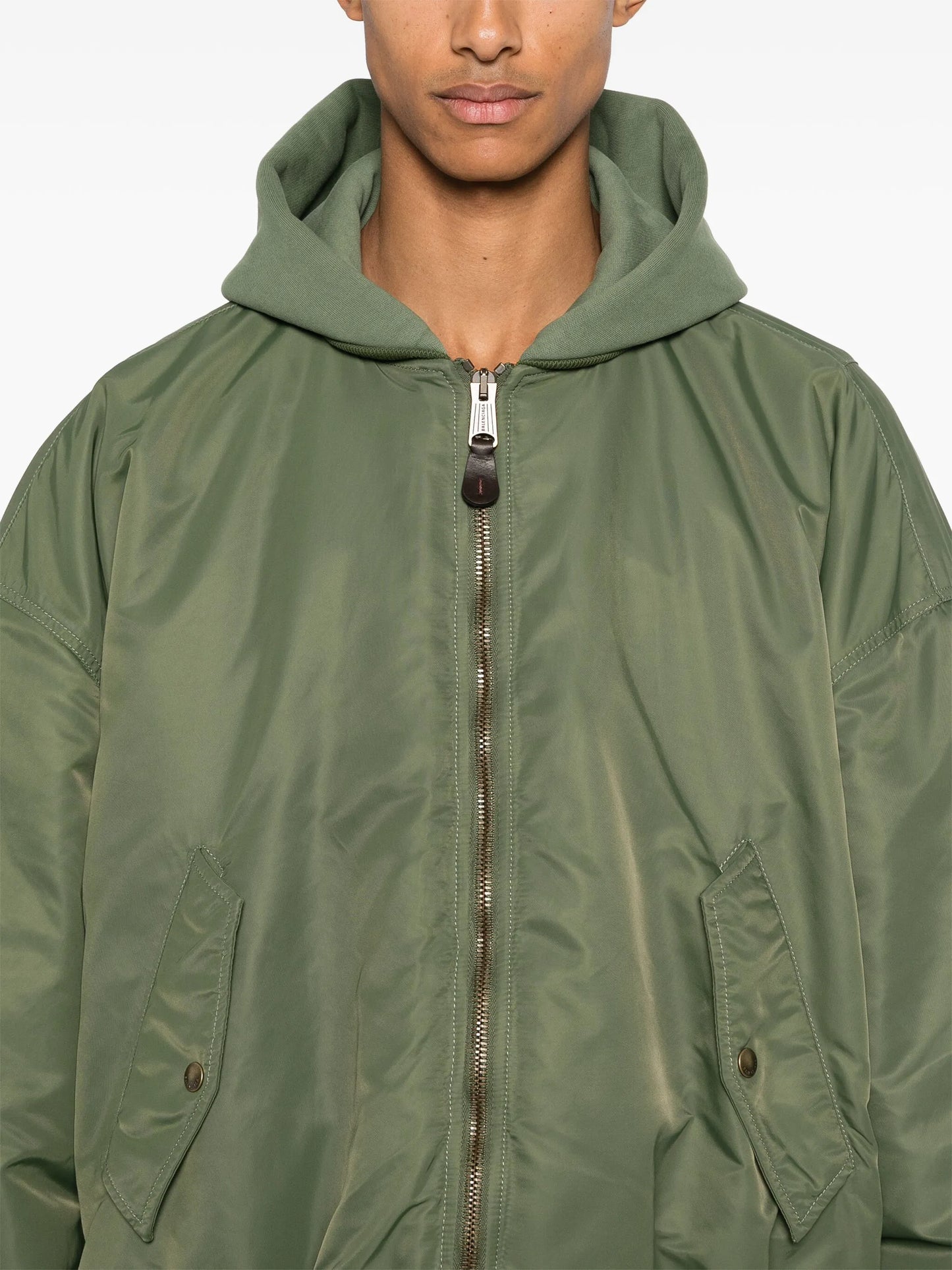 distressed bomber jacket