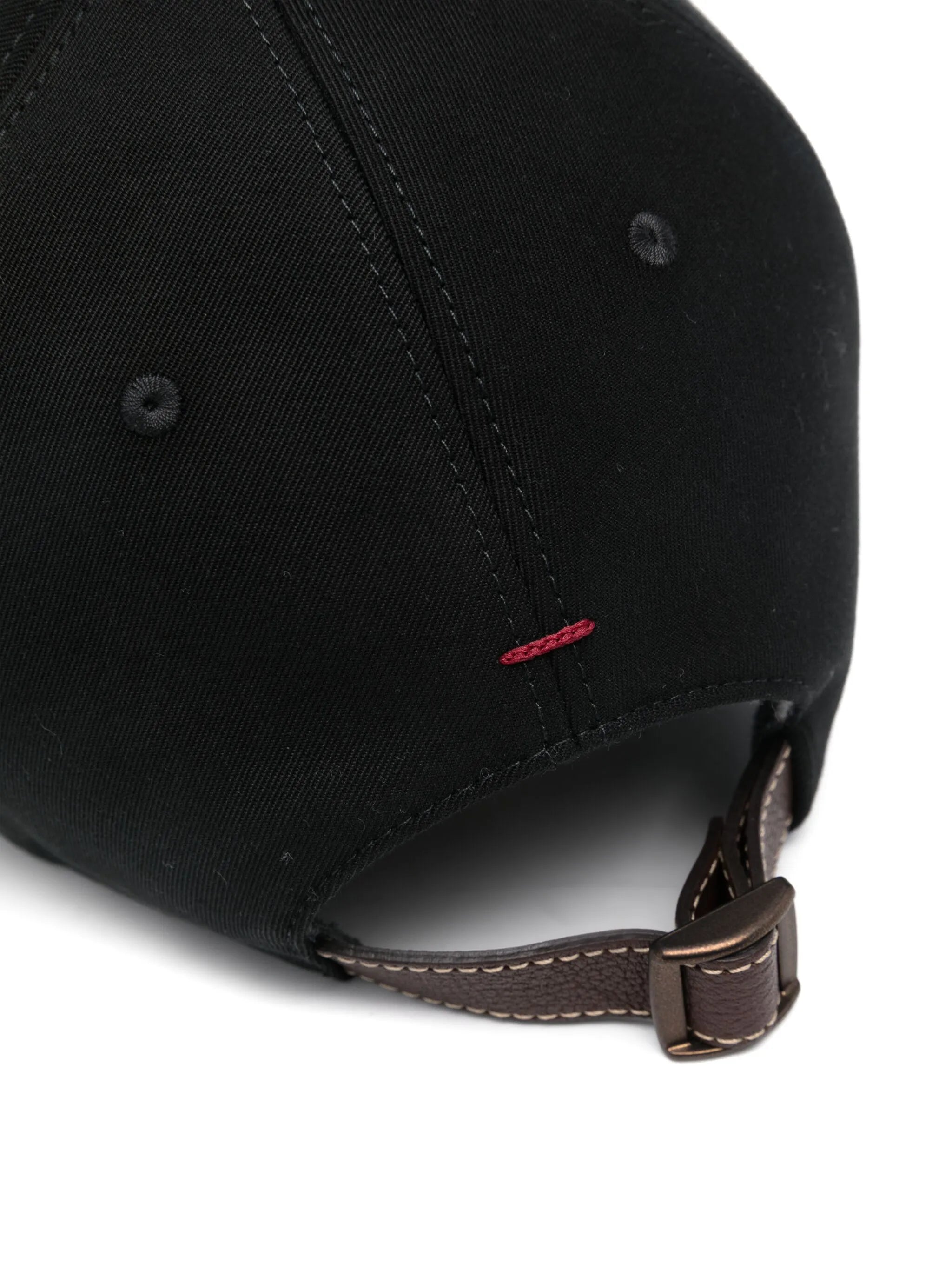 logo-embroidered cap