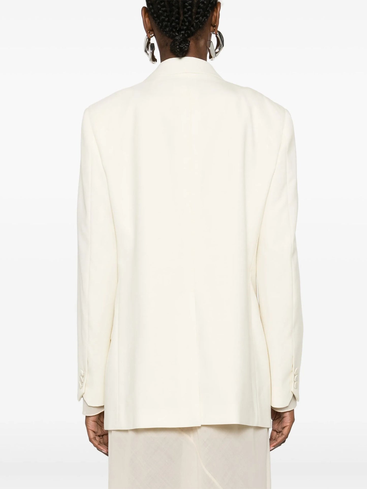 Bianca tuxedo jacket