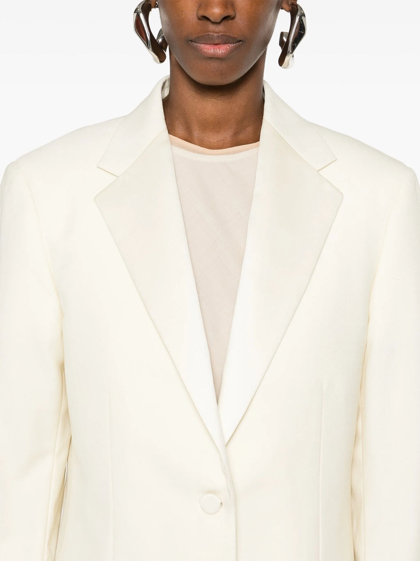 Bianca tuxedo jacket