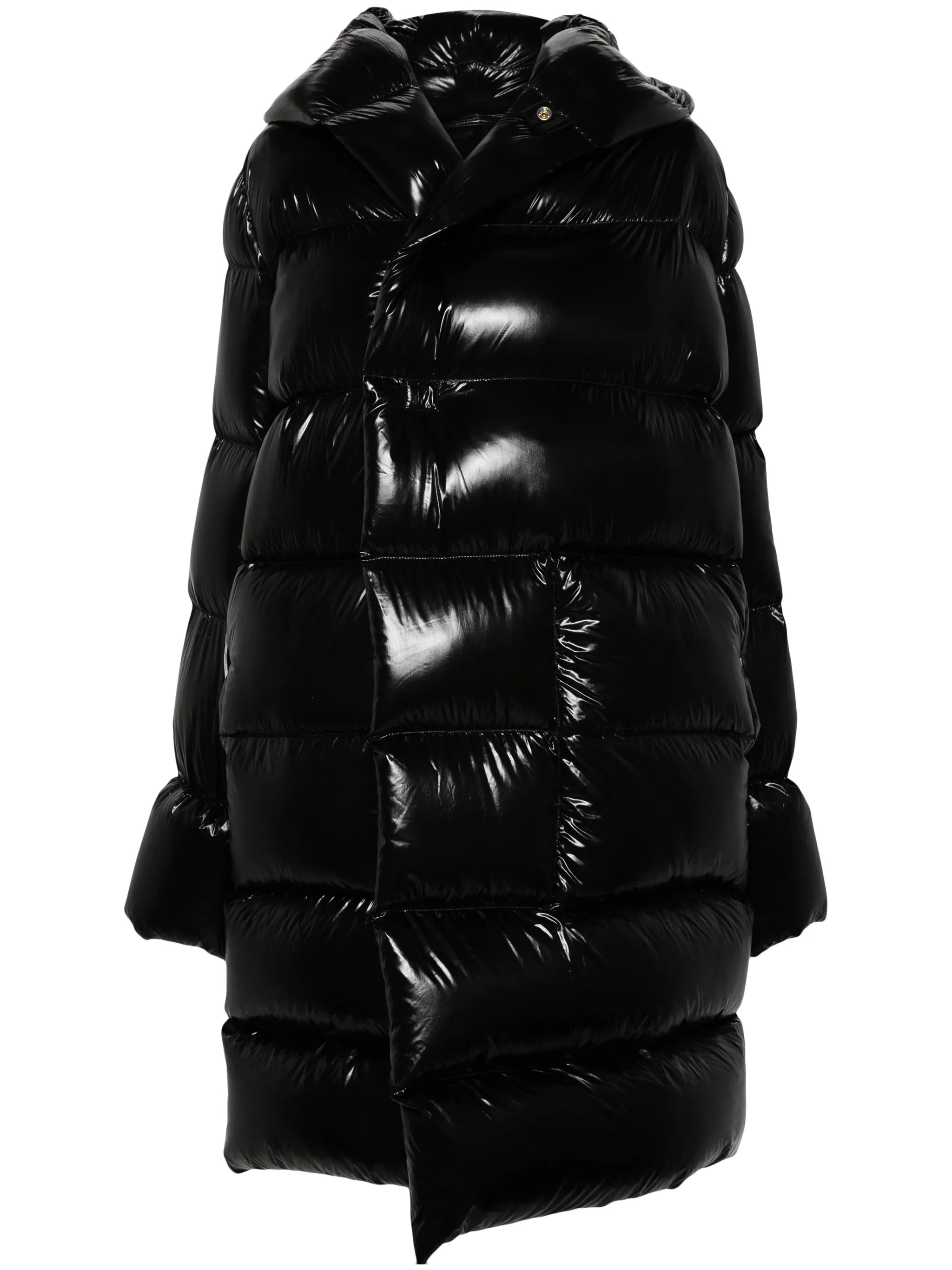 hooded puffer jacket
