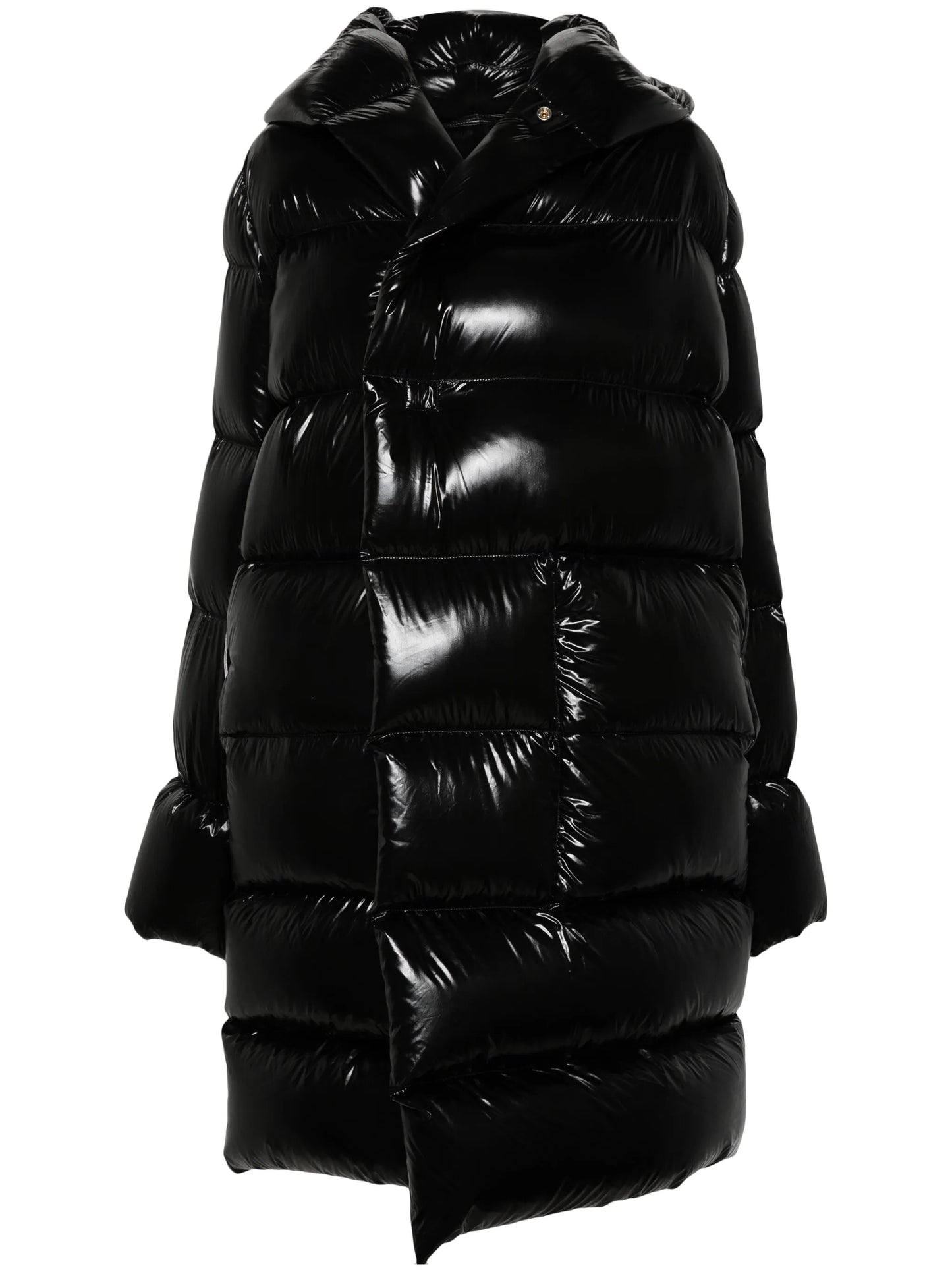 hooded puffer jacket
