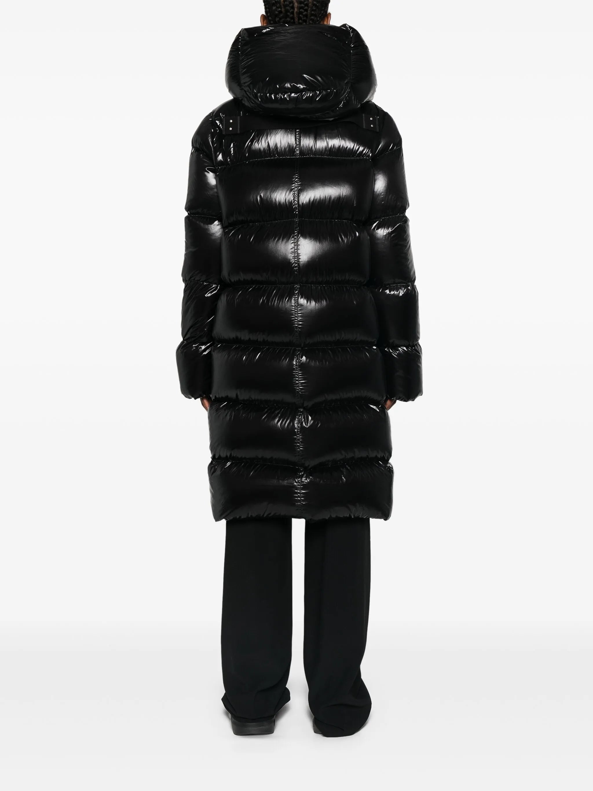 hooded puffer jacket
