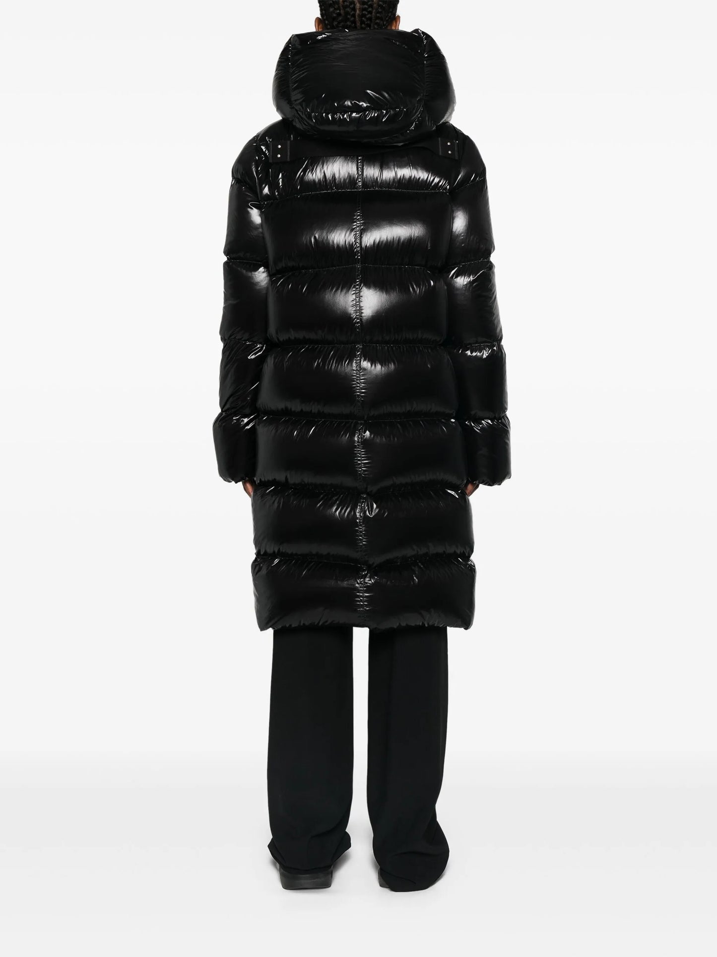 hooded puffer jacket
