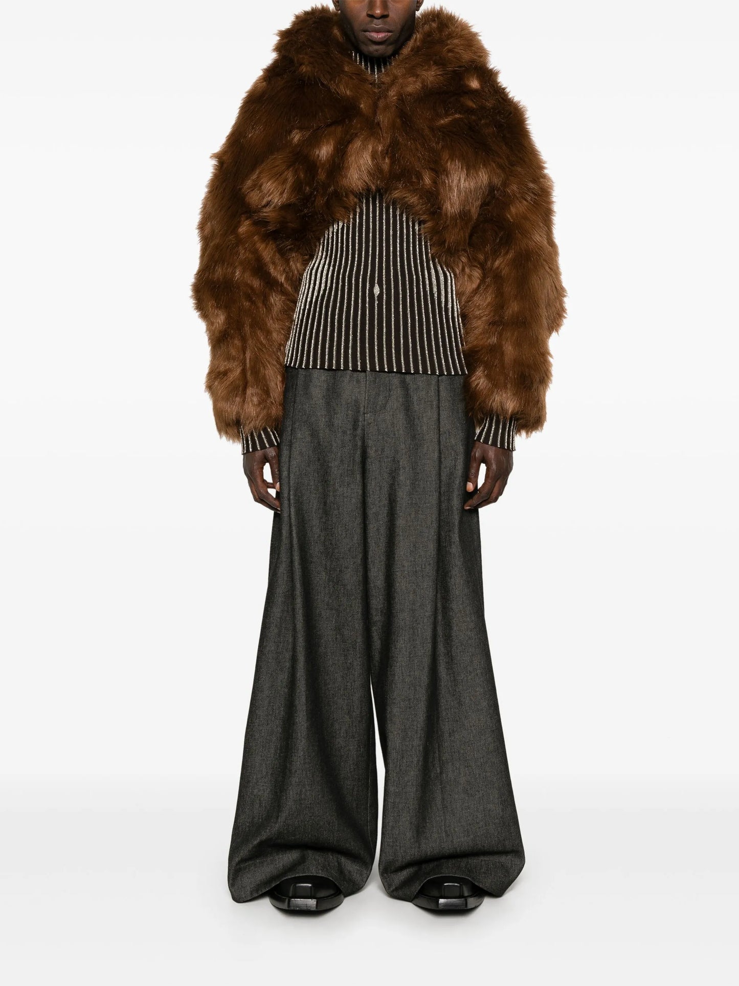 Vicinity faux-fur jacket