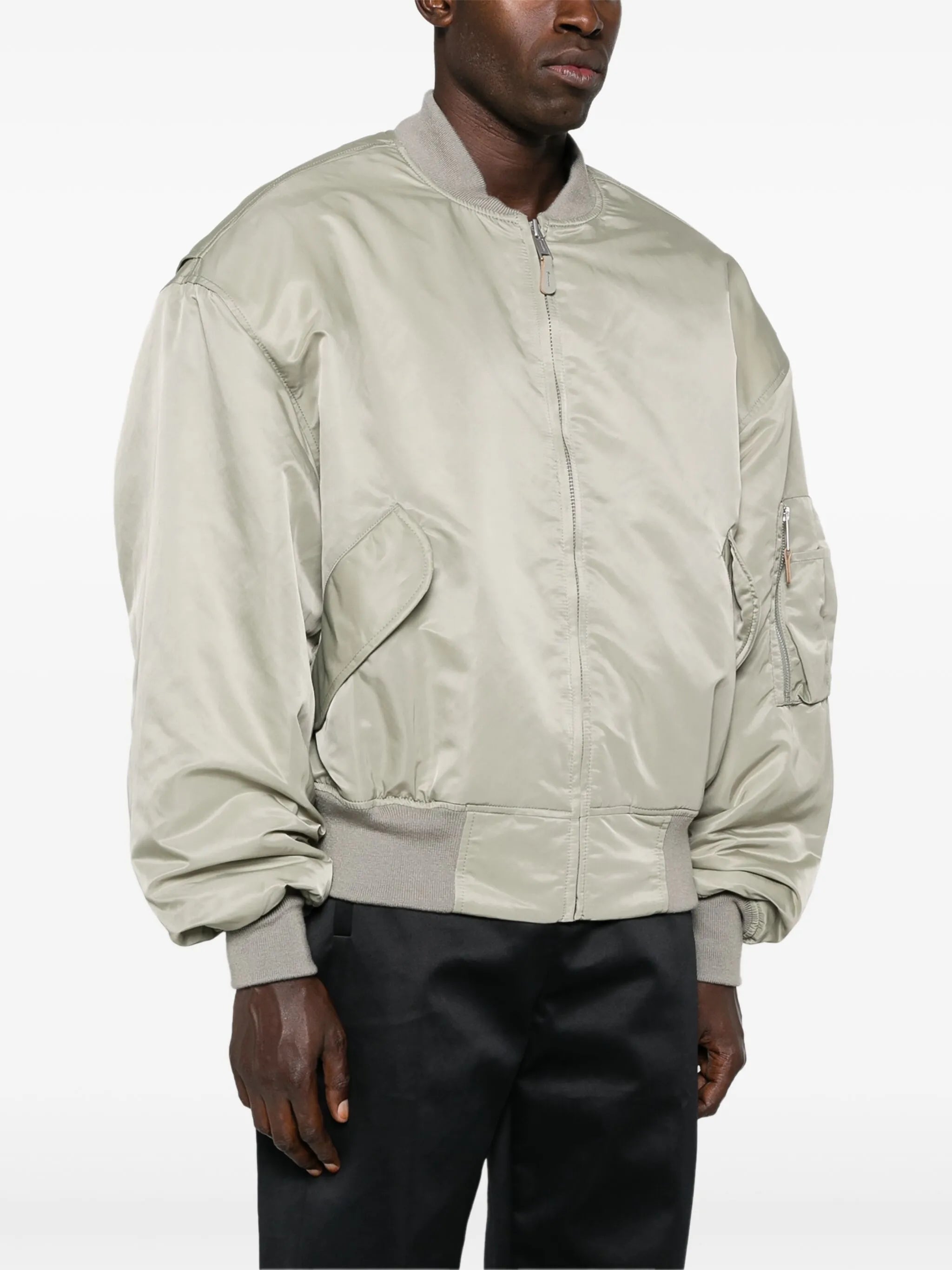Broad bomber jacket