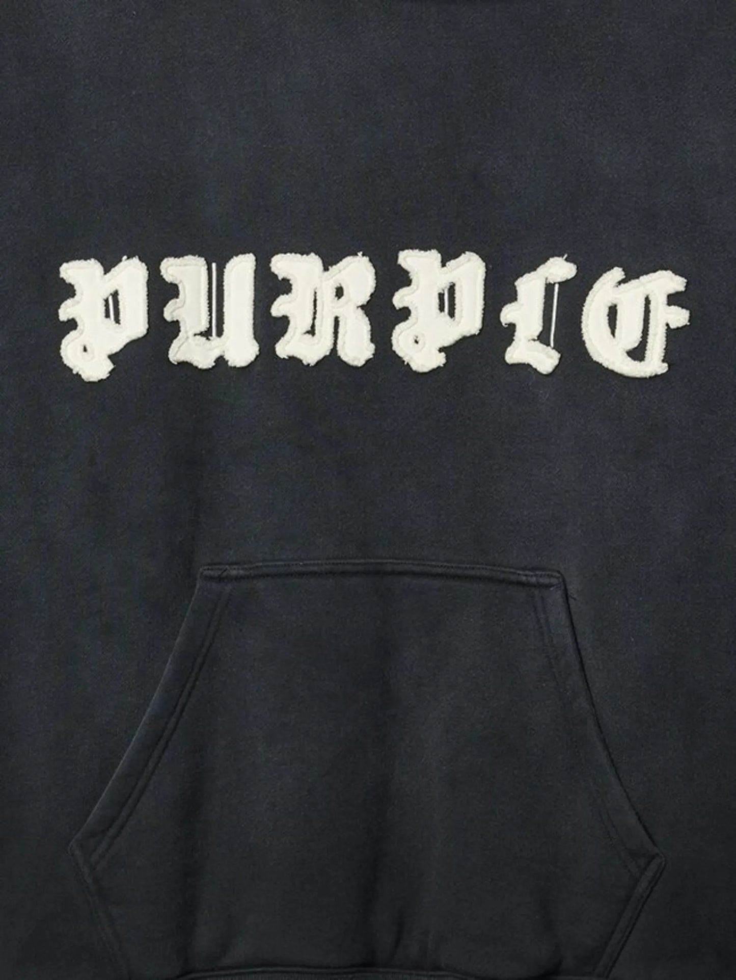 logo-patch hoodie