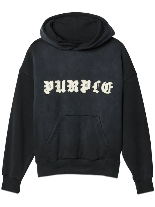 logo-patch hoodie