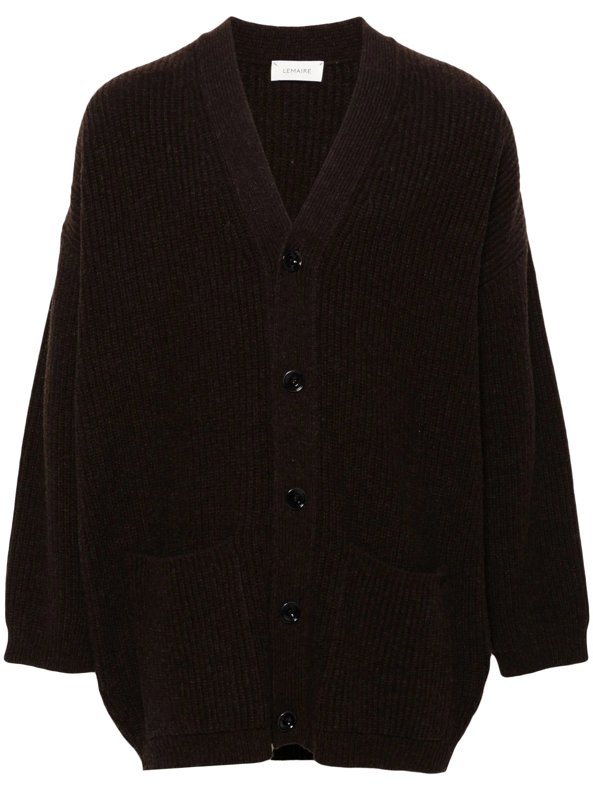 ribbed cardigan