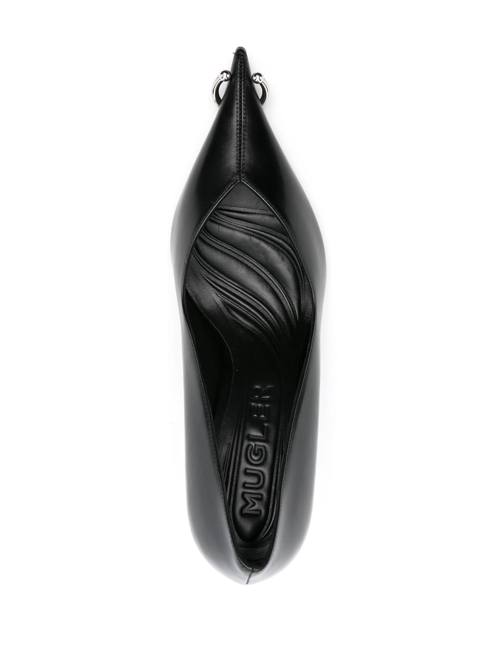 95mm piercing-detail pumps