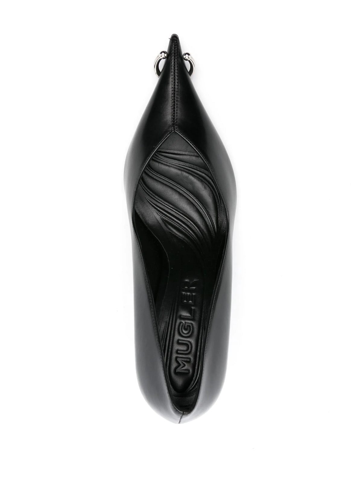 95mm piercing-detail pumps
