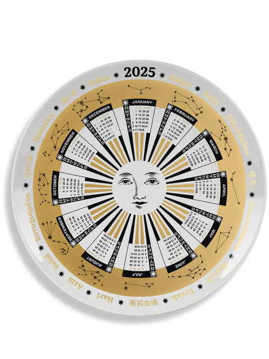 2025 Calendar plate