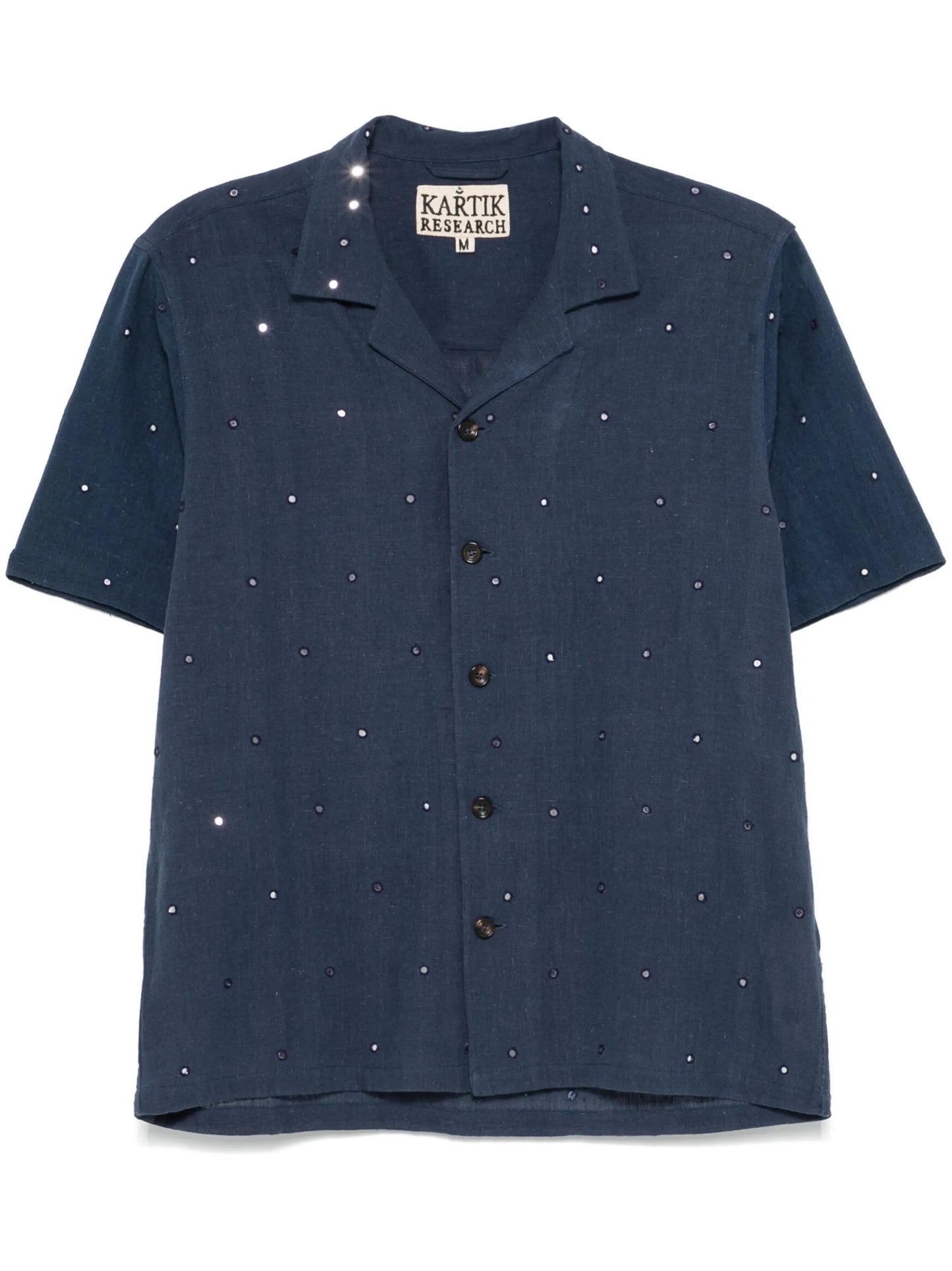 mirror-detailing shirt