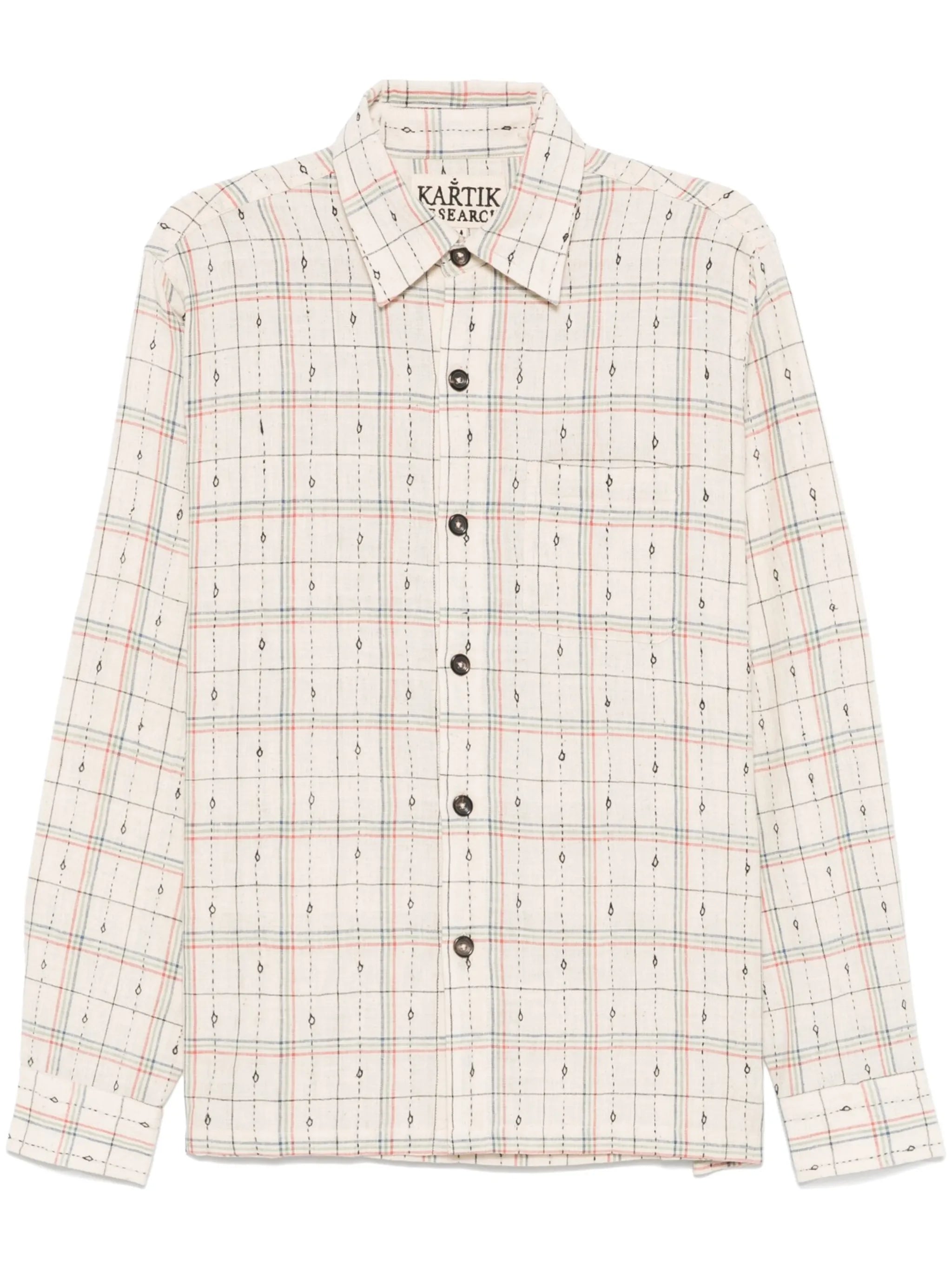 Rabari-embroidered shirt