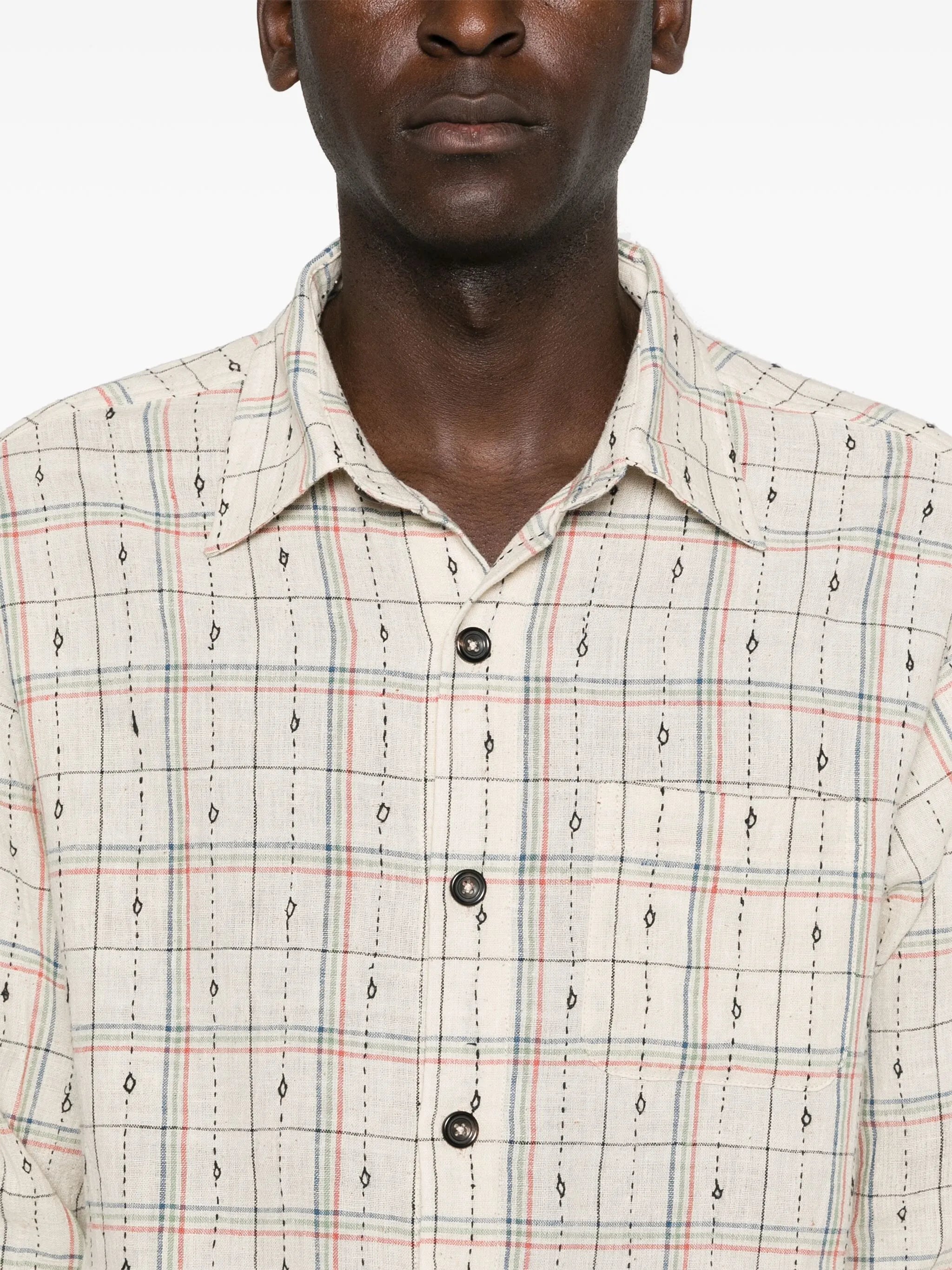 Rabari-embroidered shirt