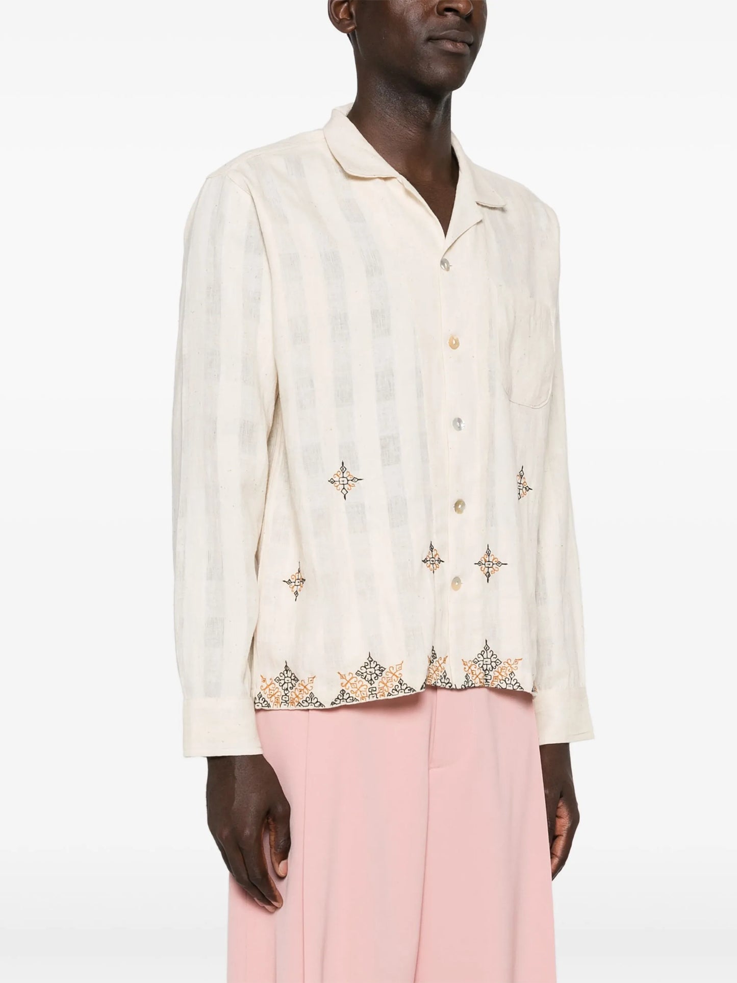 embroidered shirt