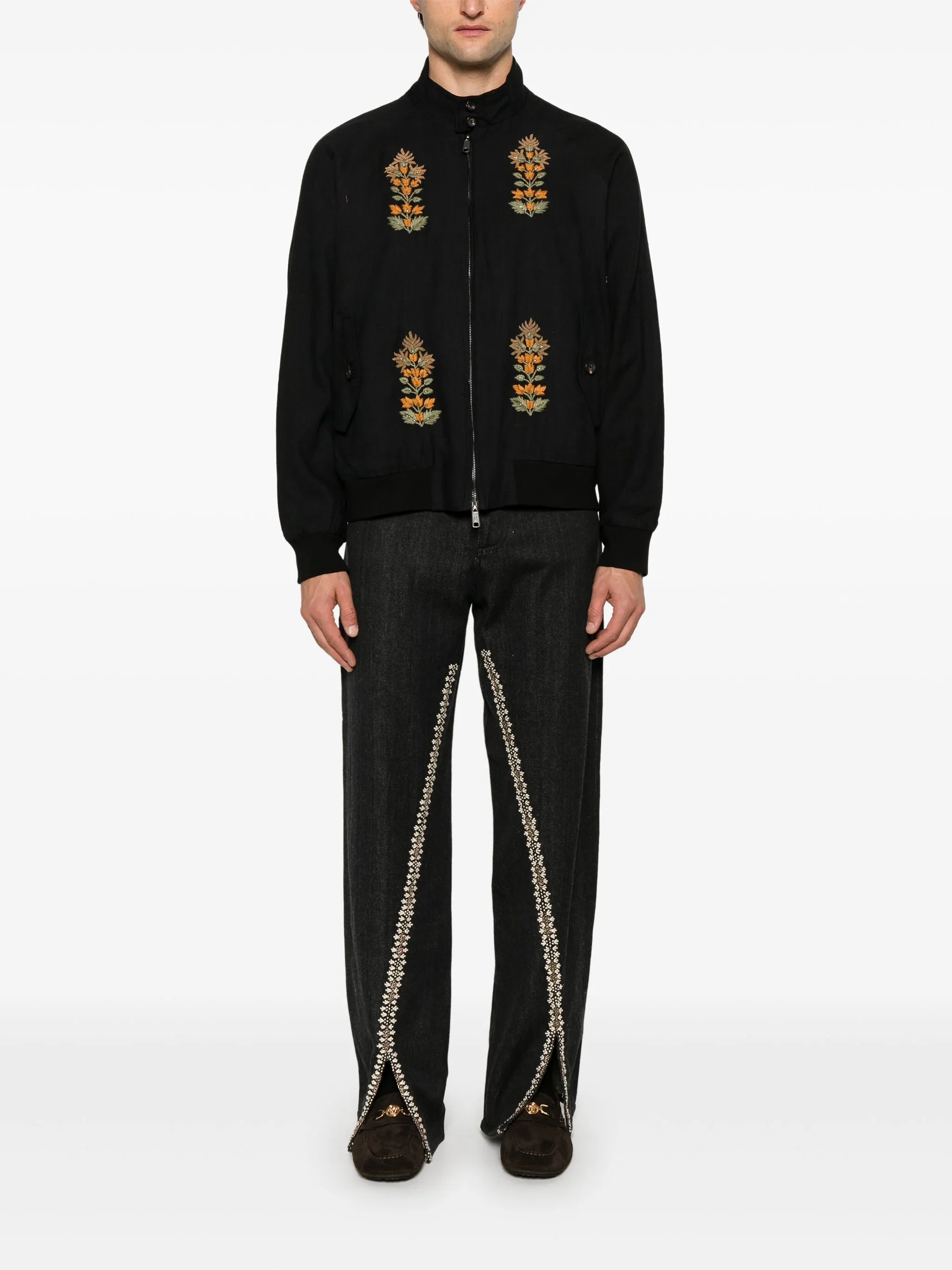 x Baracuta hand-embroidered jacket