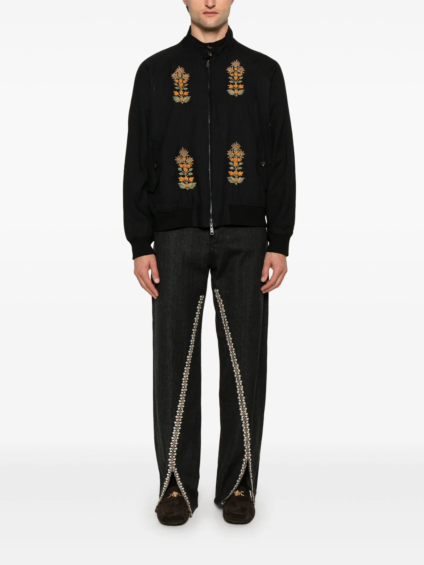 x Baracuta hand-embroidered jacket