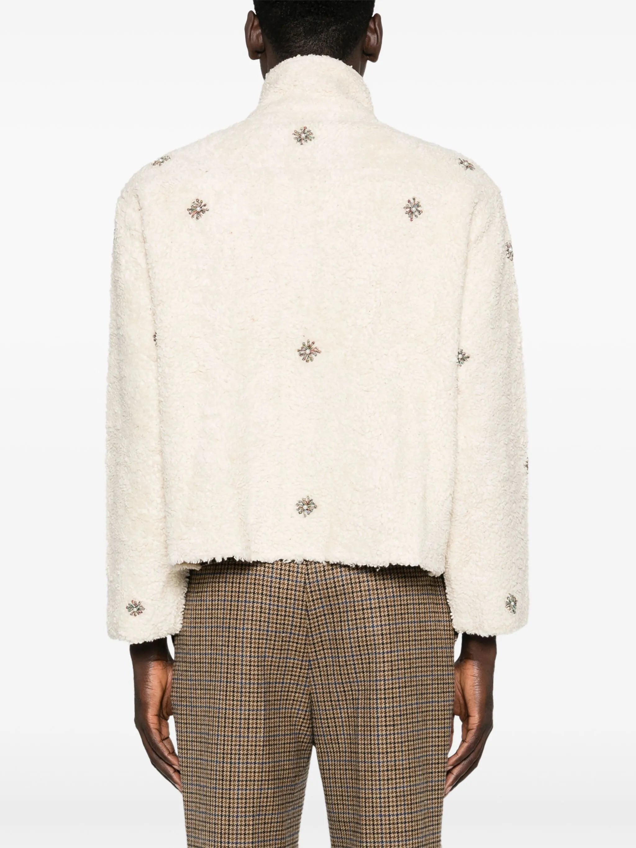 faux-shearling jacket