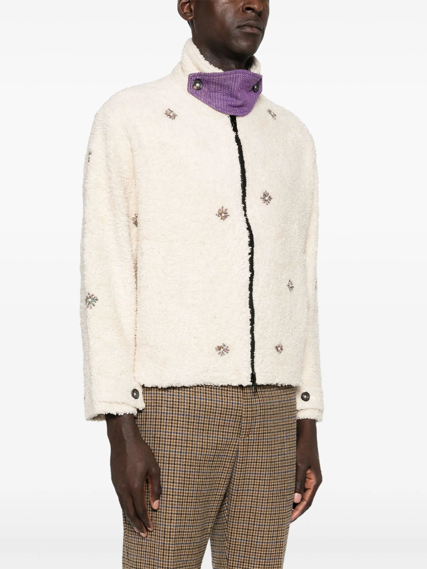 faux-shearling jacket