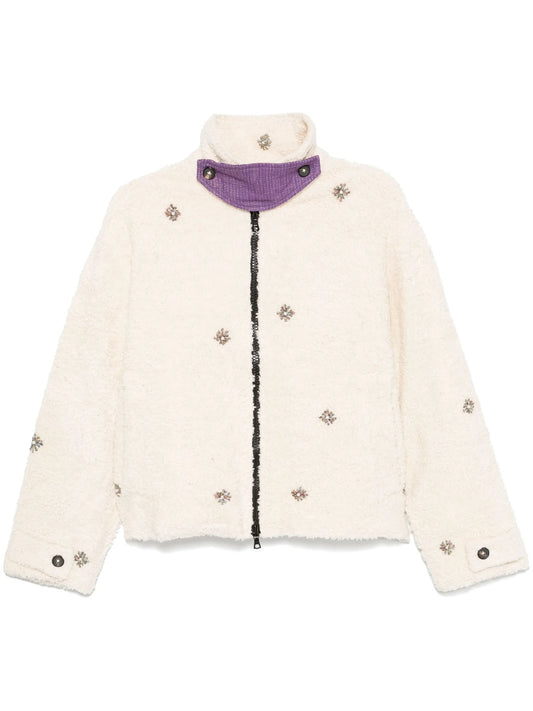 faux-shearling jacket