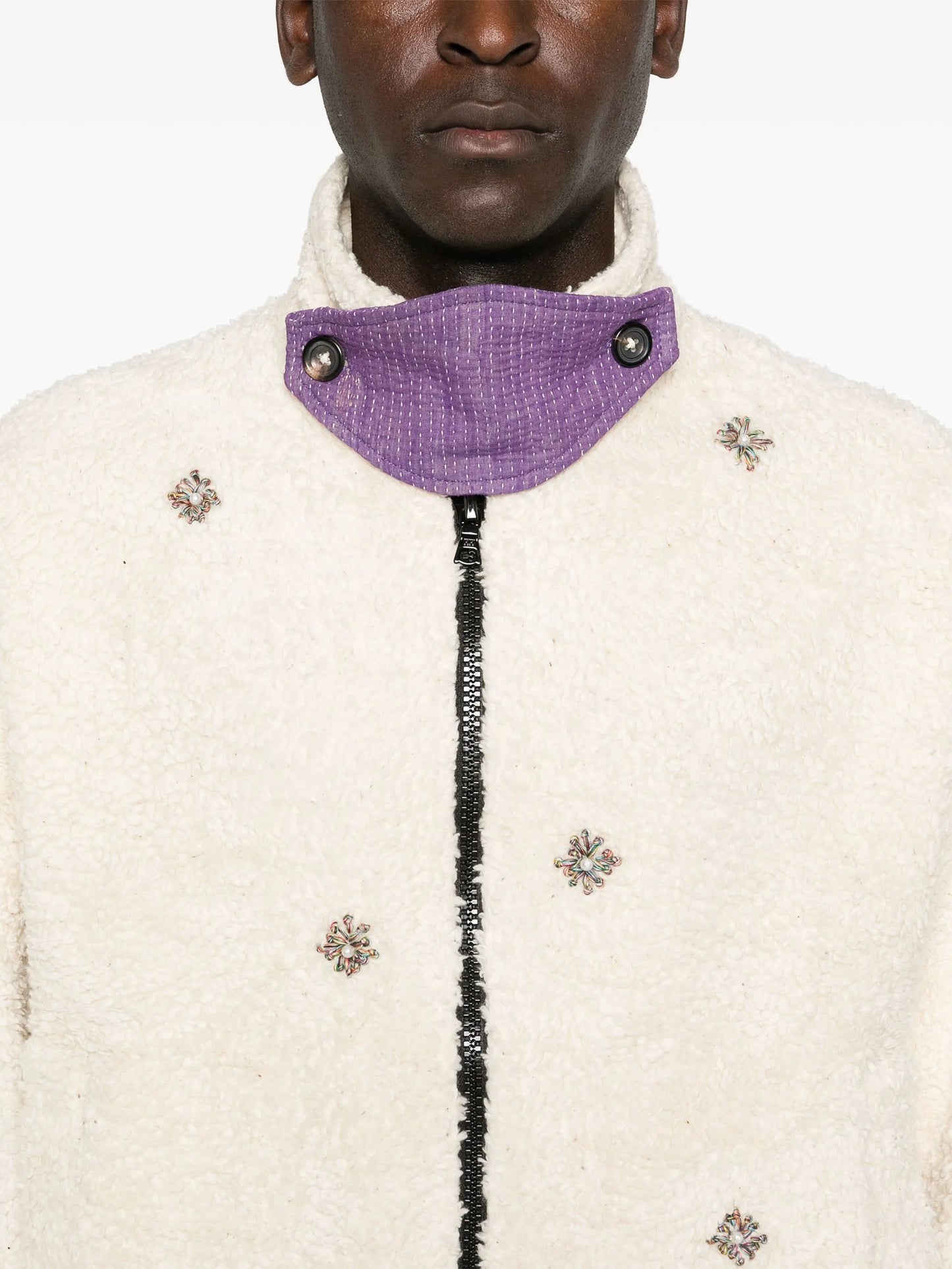 faux-shearling jacket