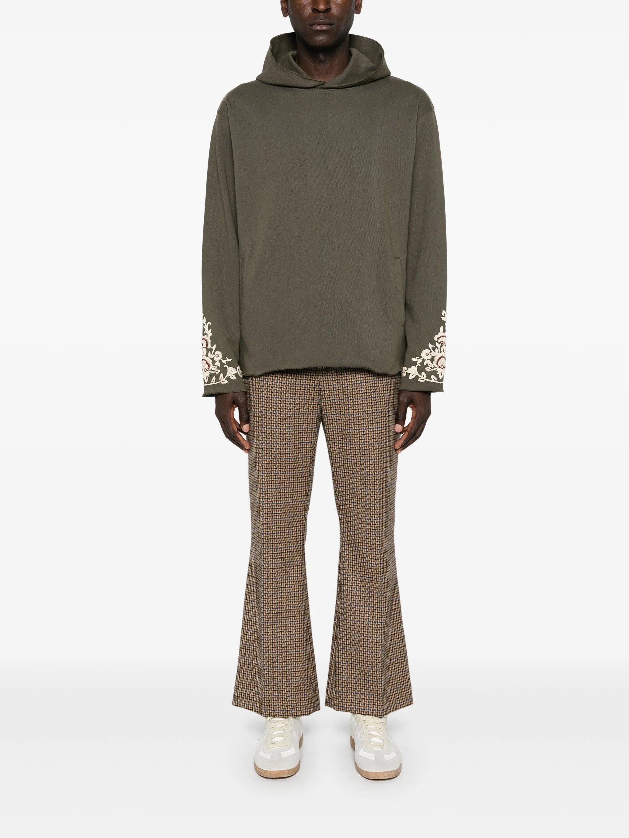 x Baracuta embroidered hoodie