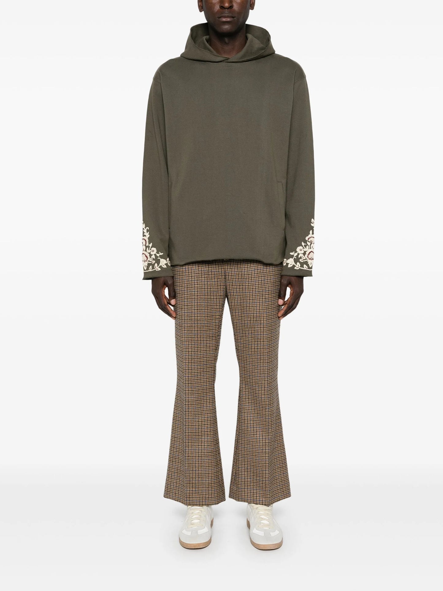x Baracuta embroidered hoodie