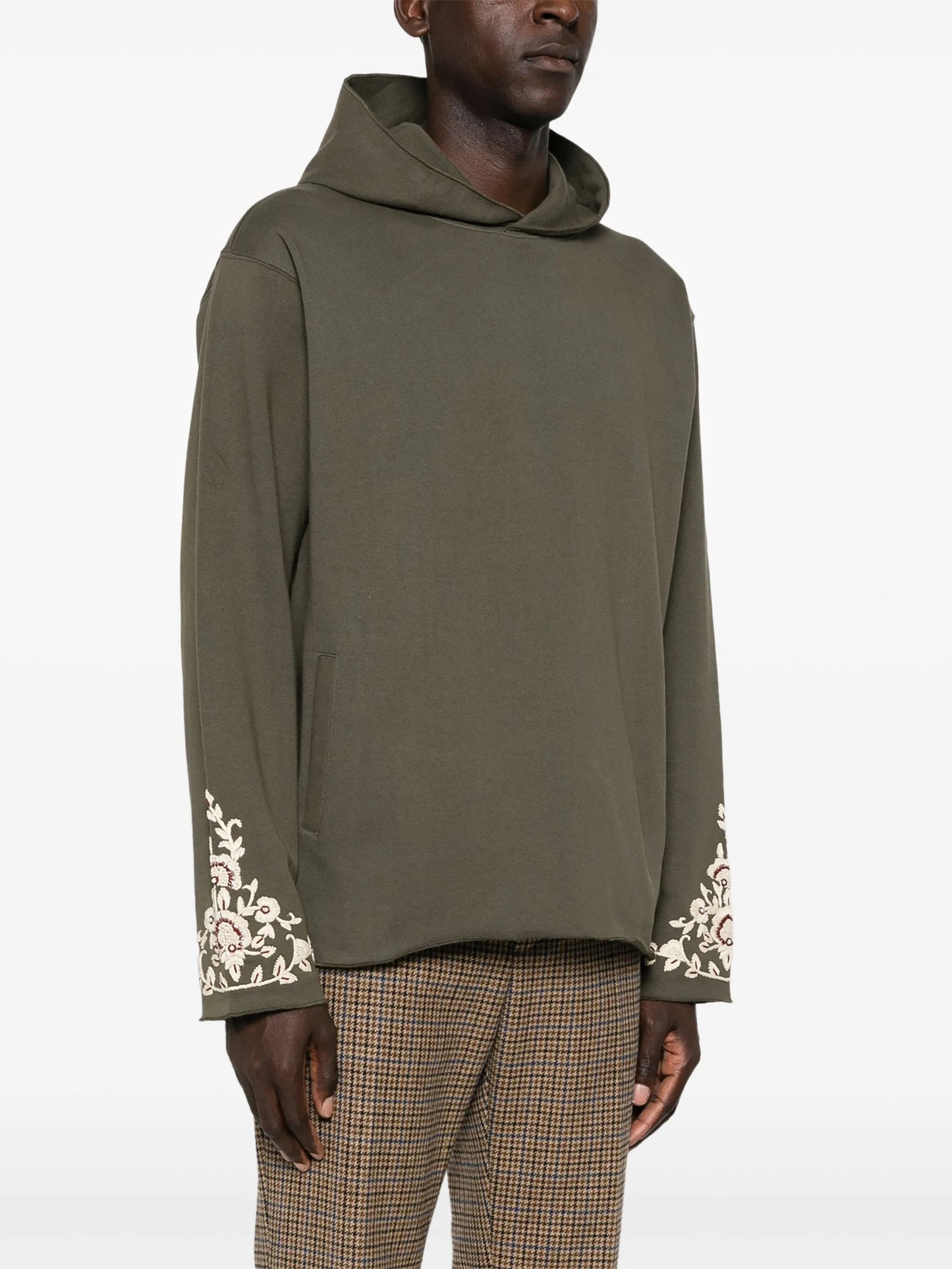 x Baracuta embroidered hoodie