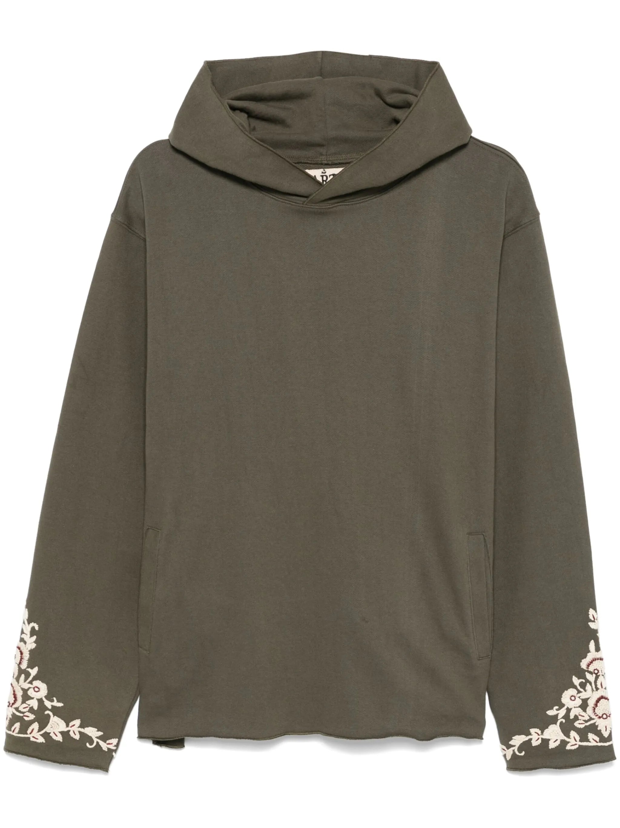 x Baracuta embroidered hoodie