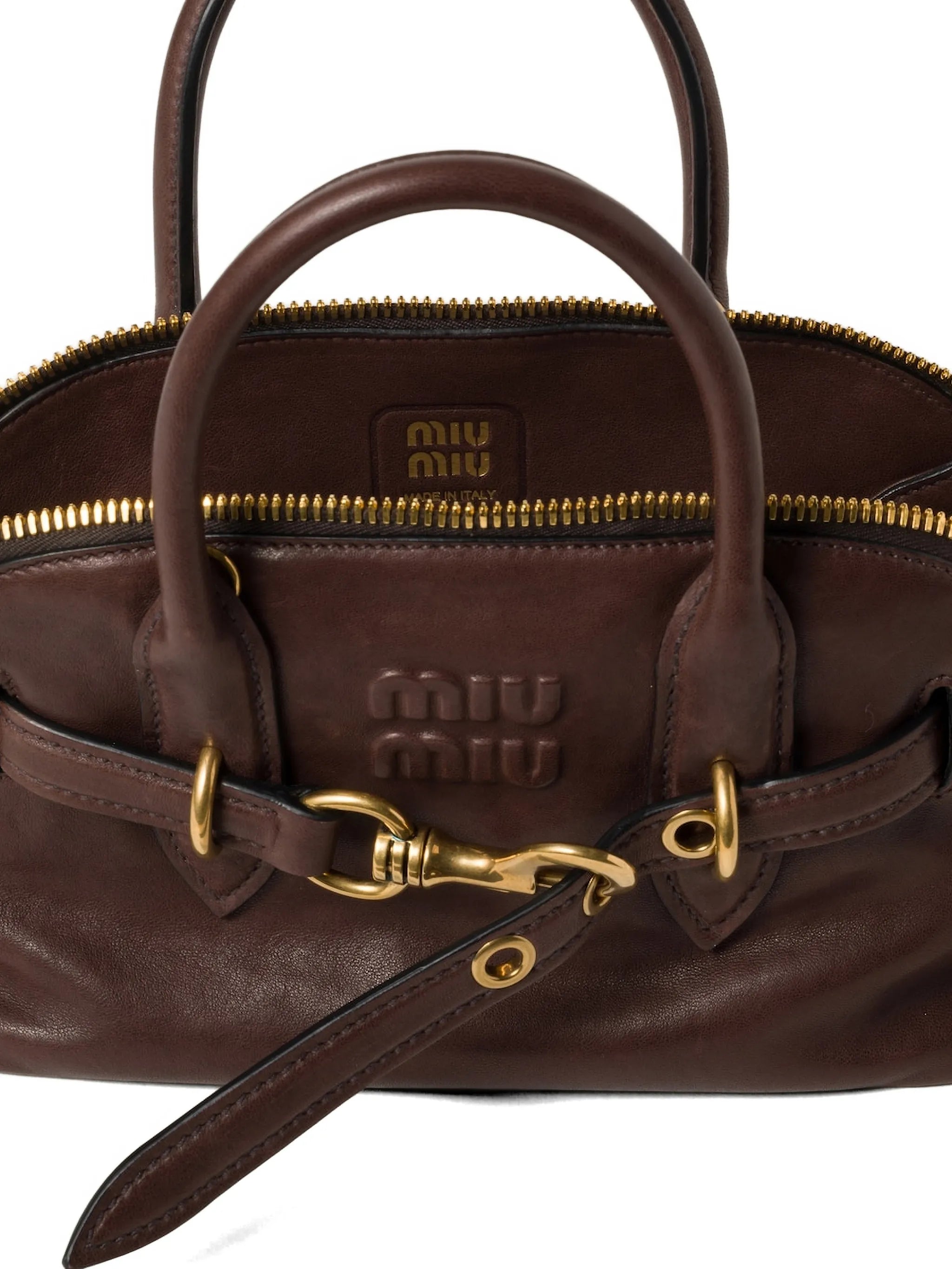 Aventure nappa leather top-handle bag
