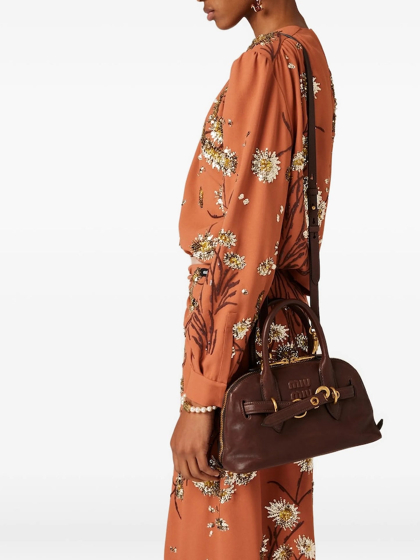 Aventure nappa leather top-handle bag