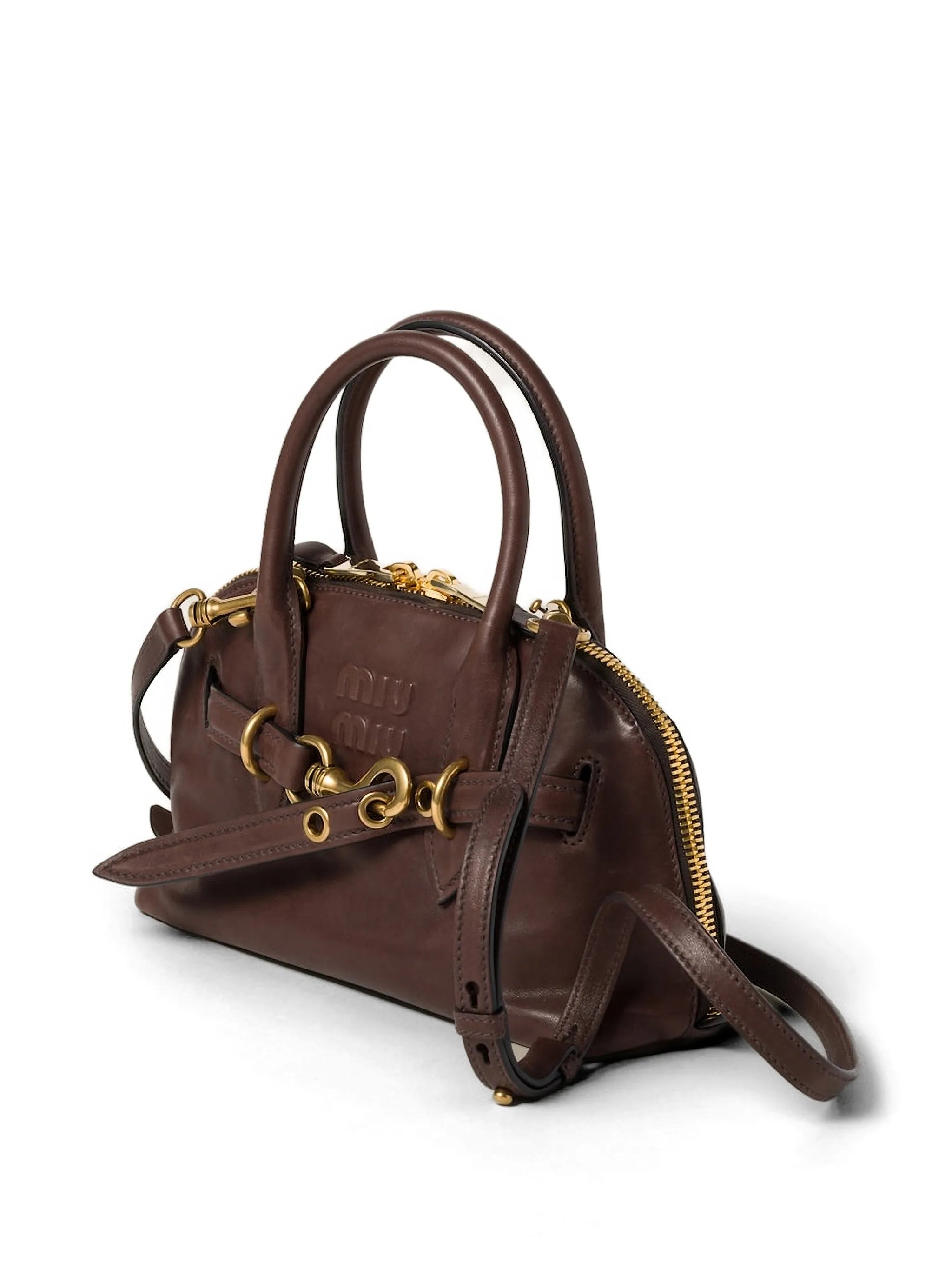 Aventure nappa leather top-handle bag
