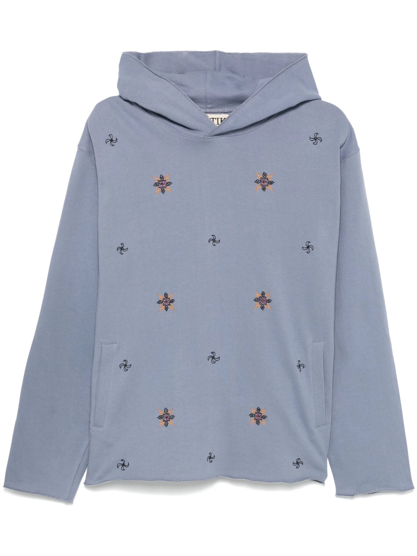 embroidered hoodie