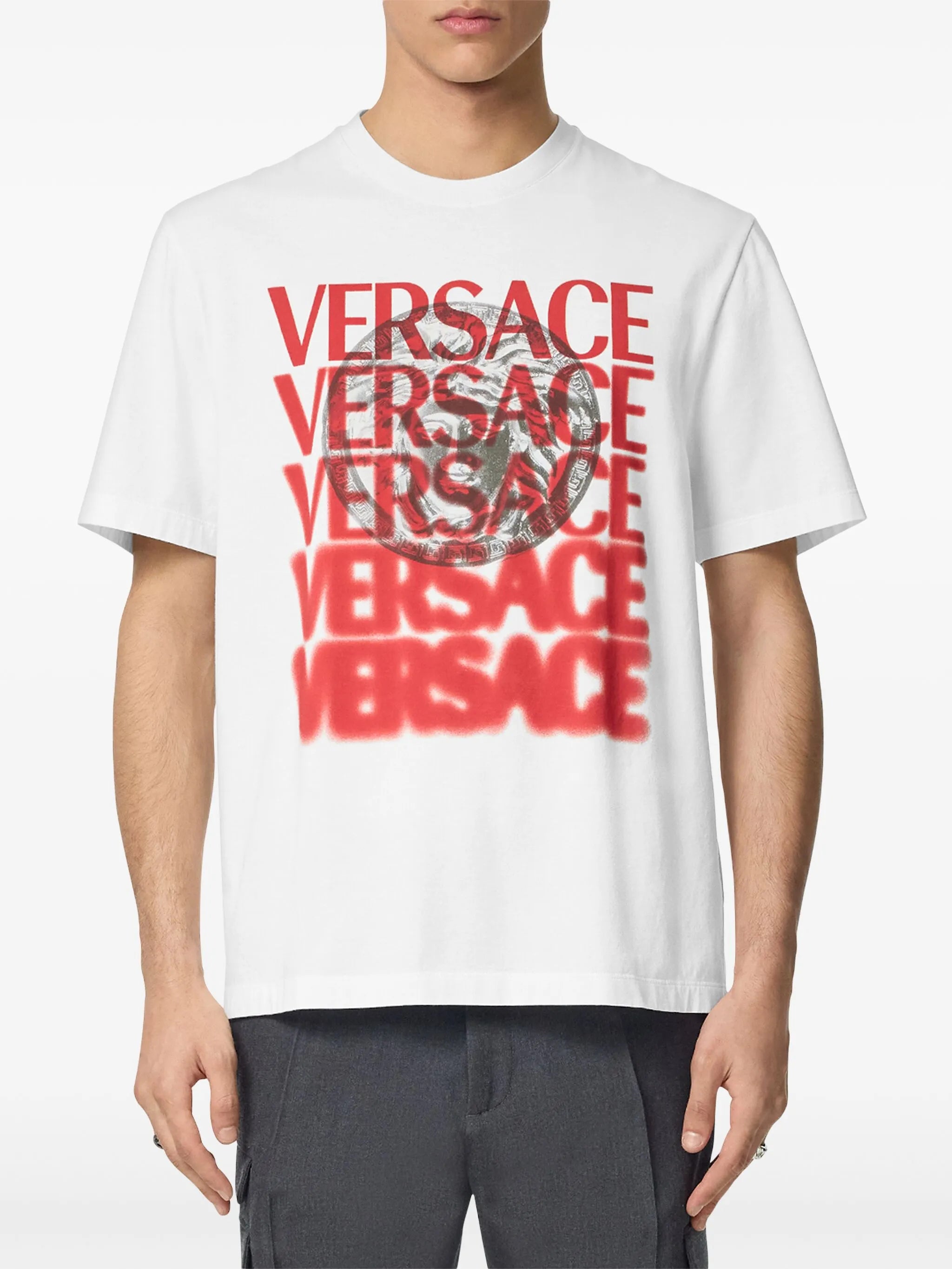 logo-print T-shirt